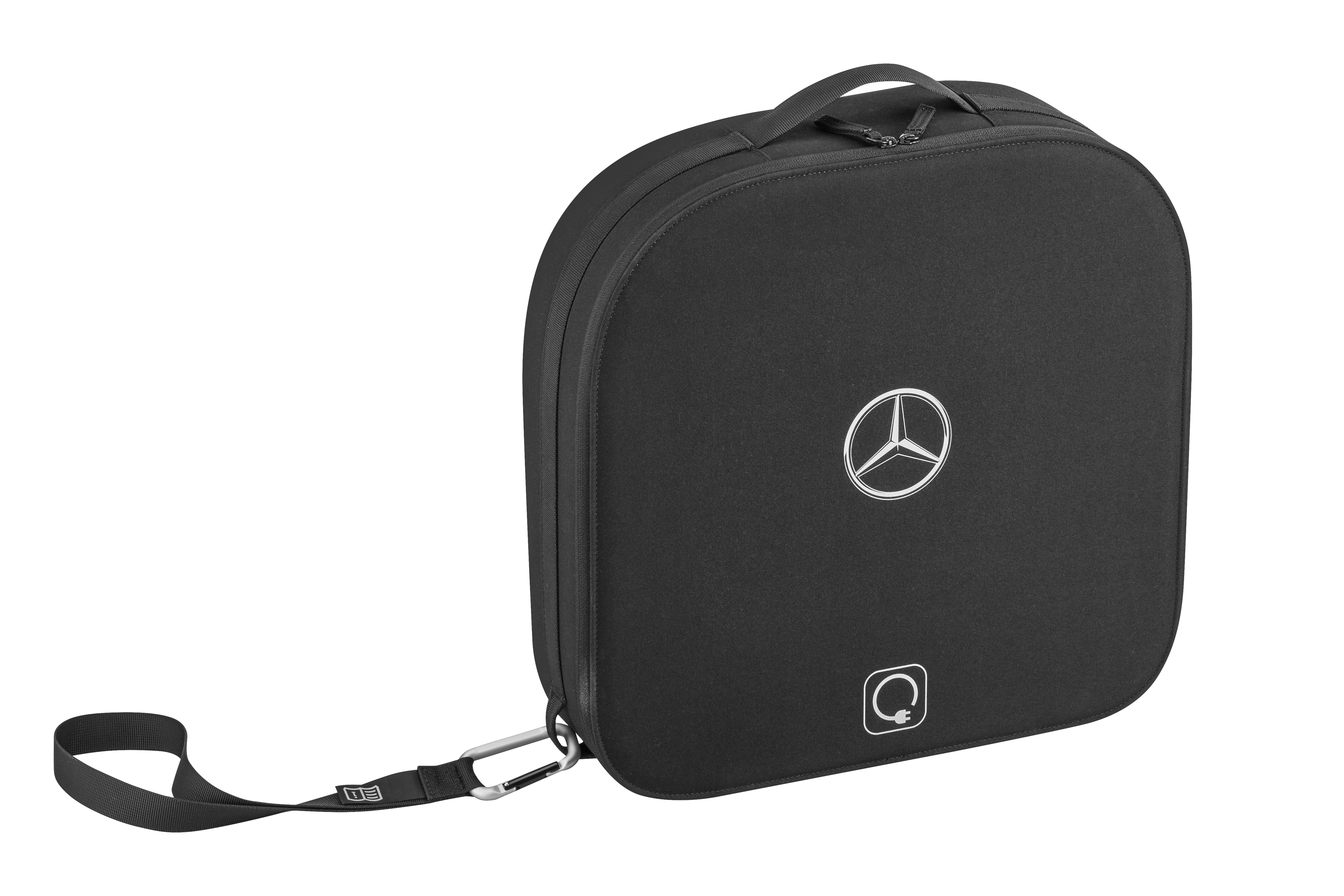 Elastyczny system ładowania Pro, Torba - poliester, czerń, kierownica z lewej/prawej strony