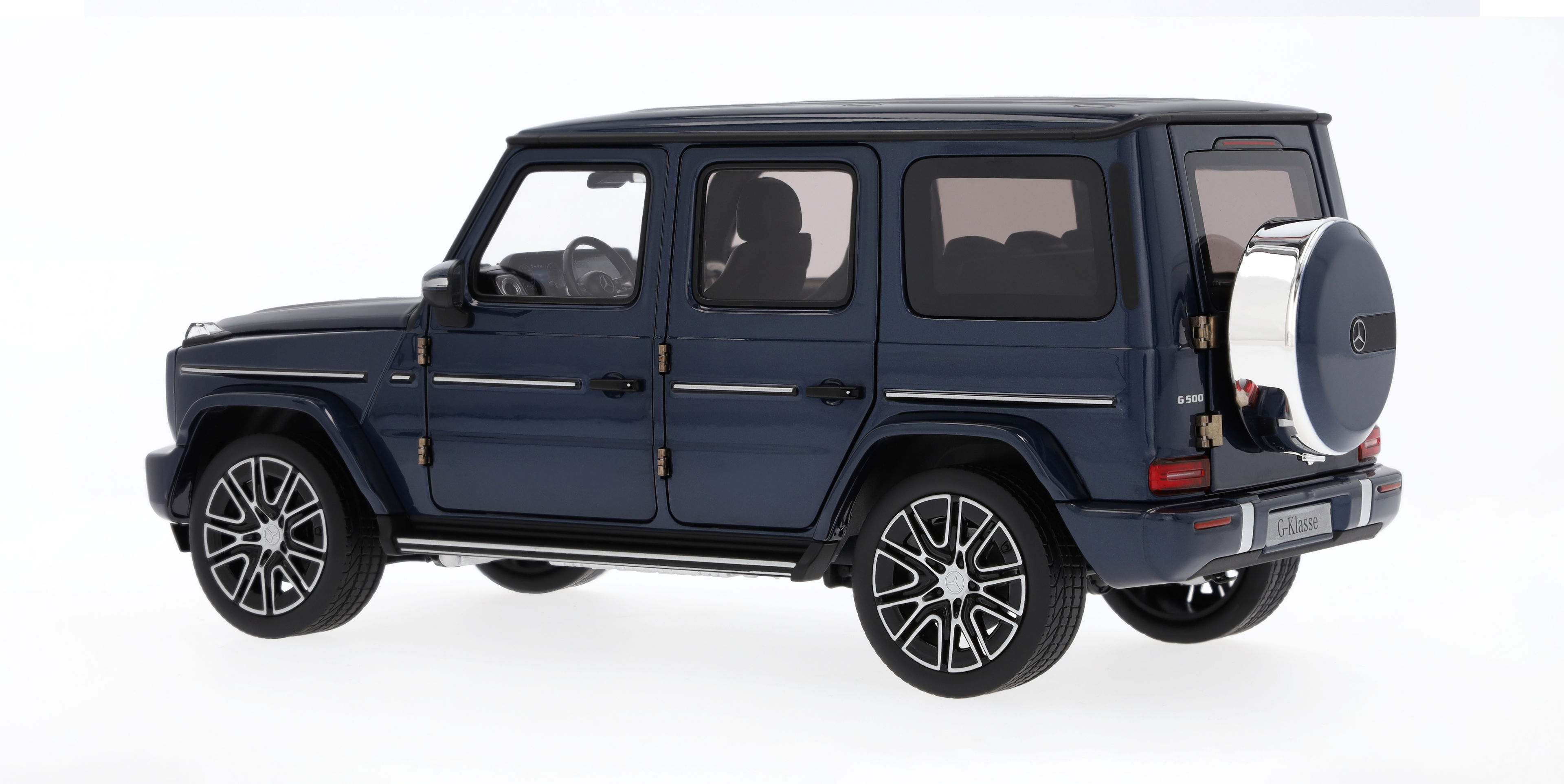 G-Class, Samochody terenowe, AMG Line, W465 - niebieski sodalitu, Norev, 1:18