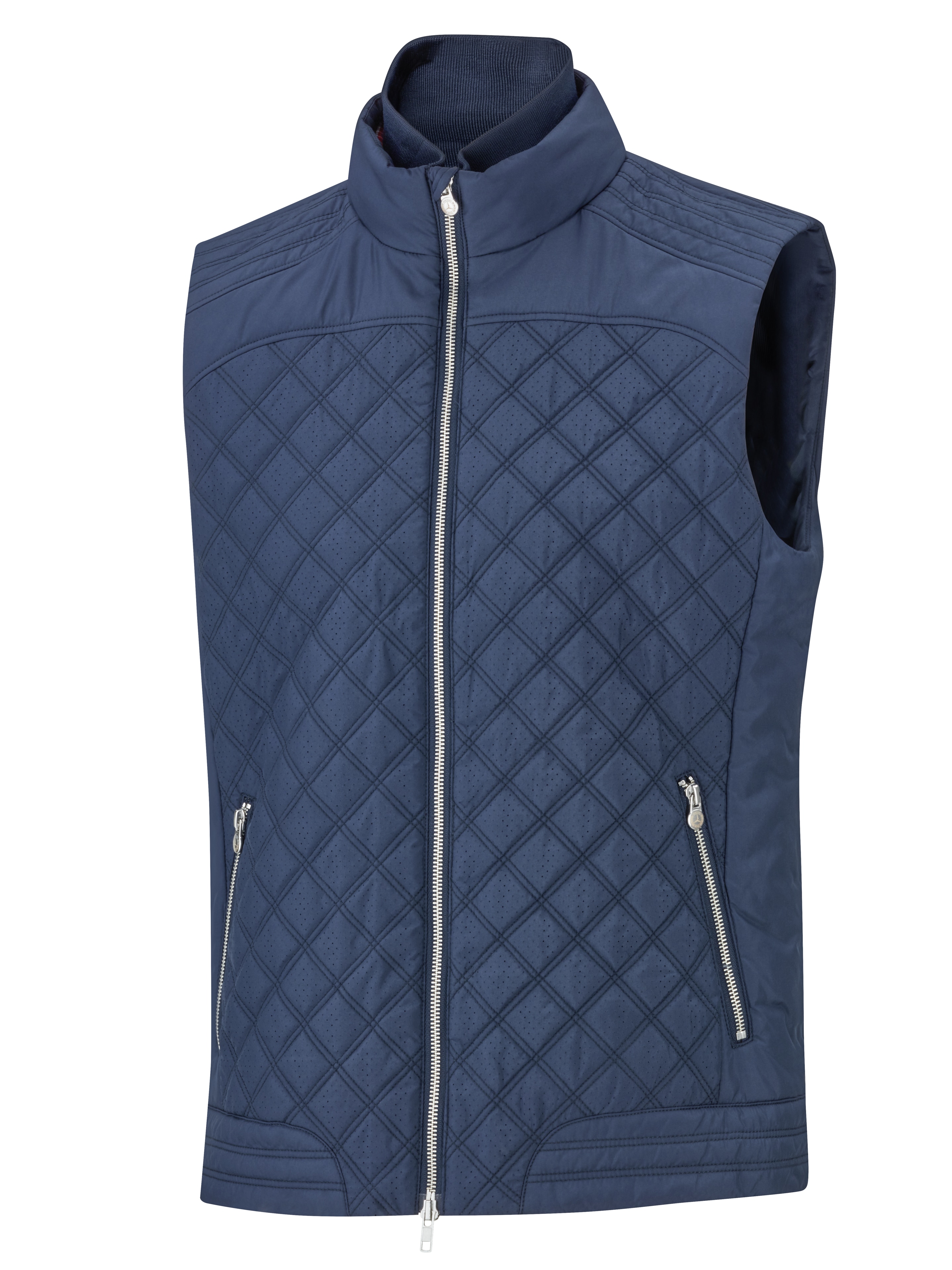 Weste Herren - blau, S