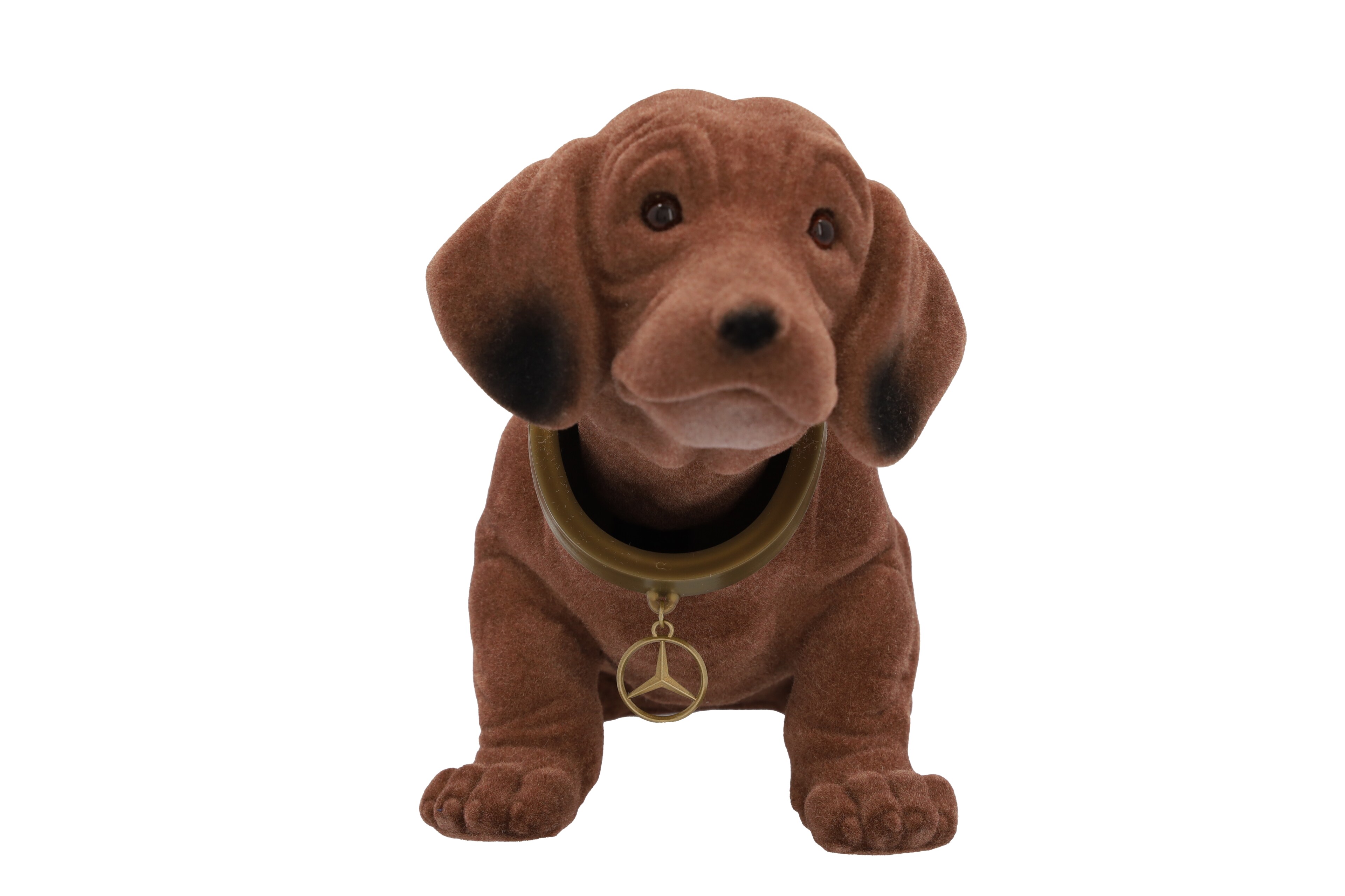 Jamnik-kiwaczek - brązowy, tworzywo sztuczne