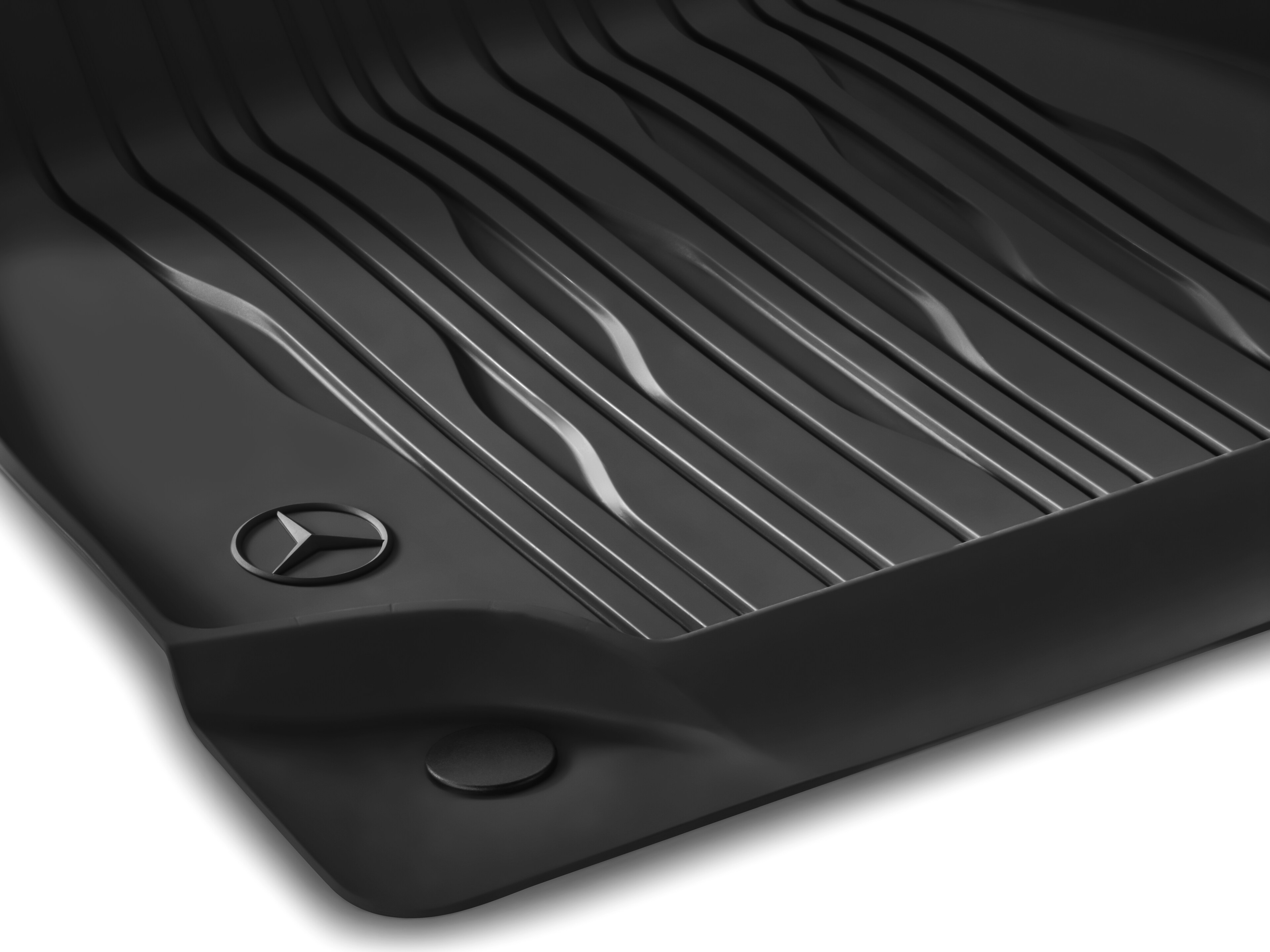 Allwettermatten, Dynamic Lines, Fahrer-/Beifahrermatte, 2-teilig - LL, schwarz