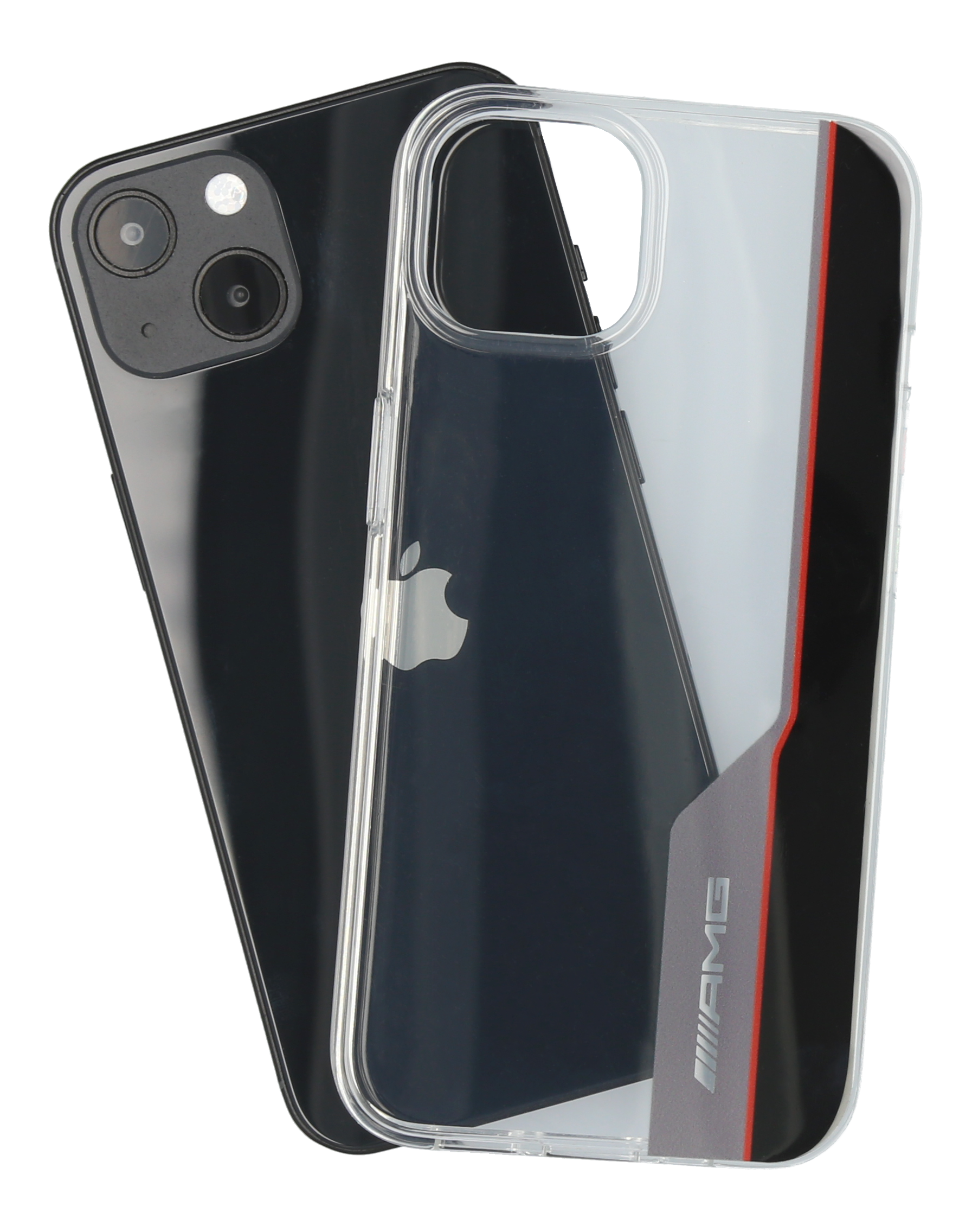 AMG Hülle für iPhone® 13 - transparent, Polycarbonat / TPU