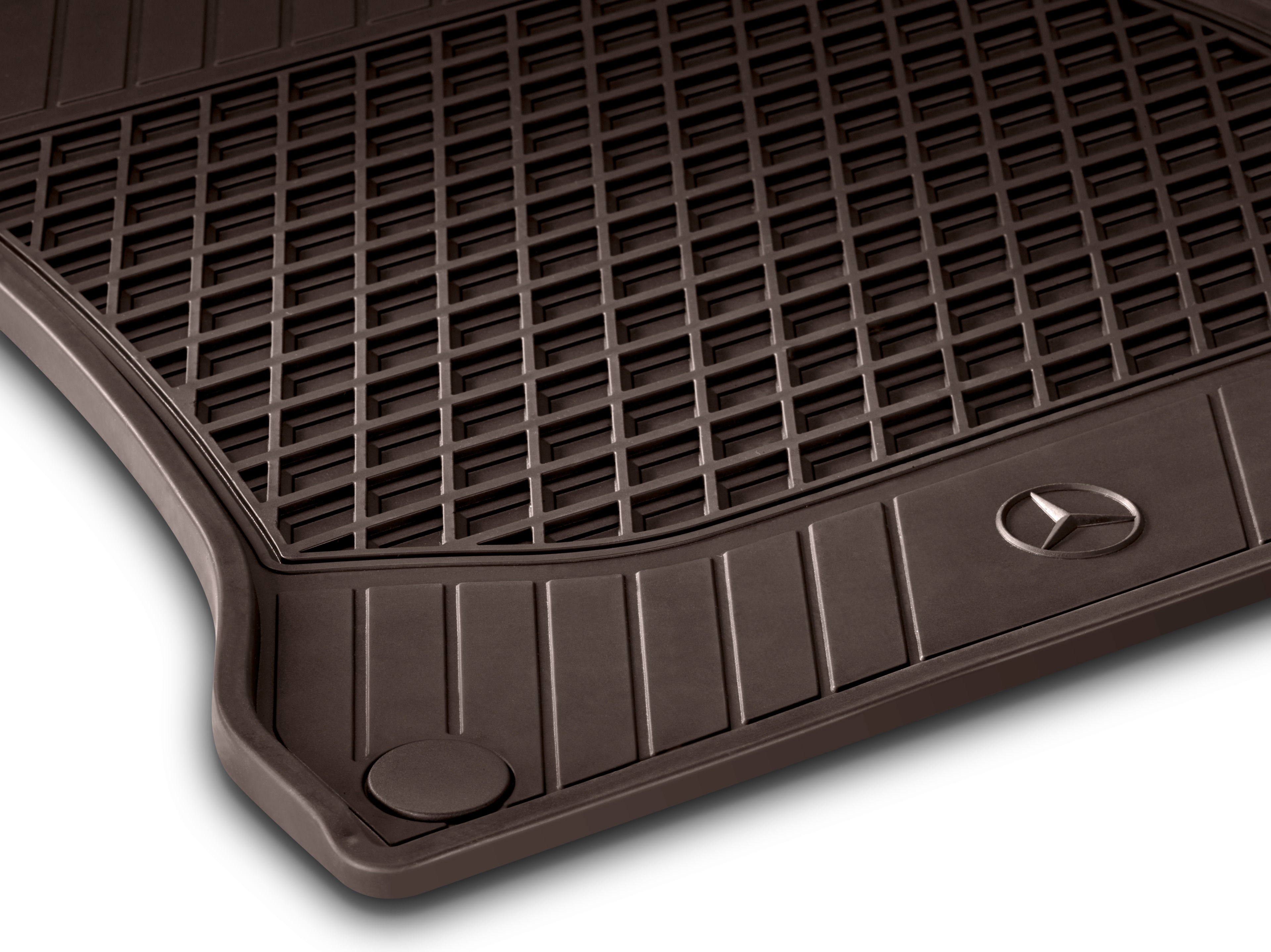 Maty na każdą pogodę CLASSIC, Maty po stronie kierowcy i pasażera, Zestaw 2-częściowy - kierownica z lewej strony, brąz espresso