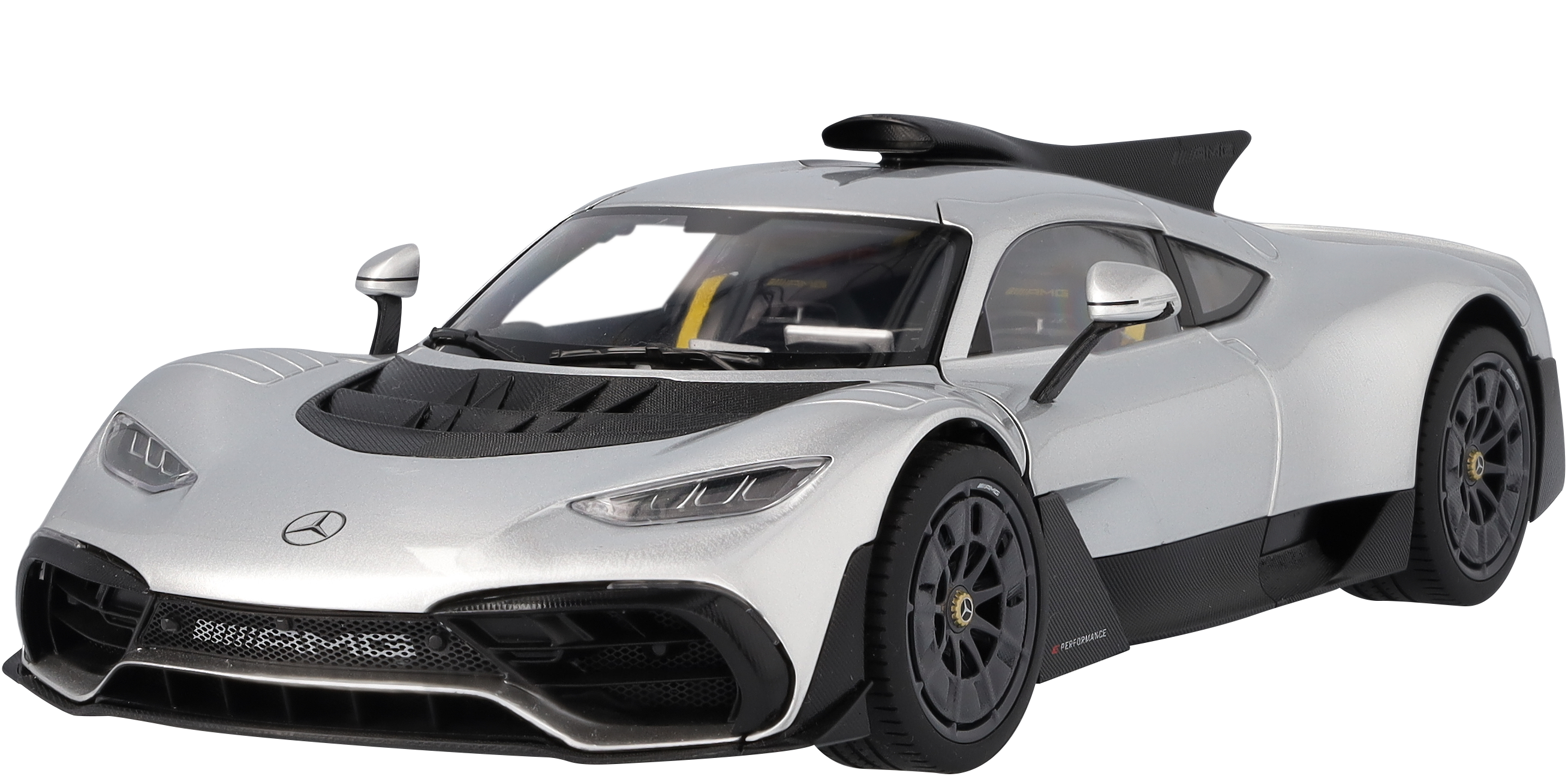Mercedes-AMG ONE, C298 - srebro hightech, NZG, 1:18