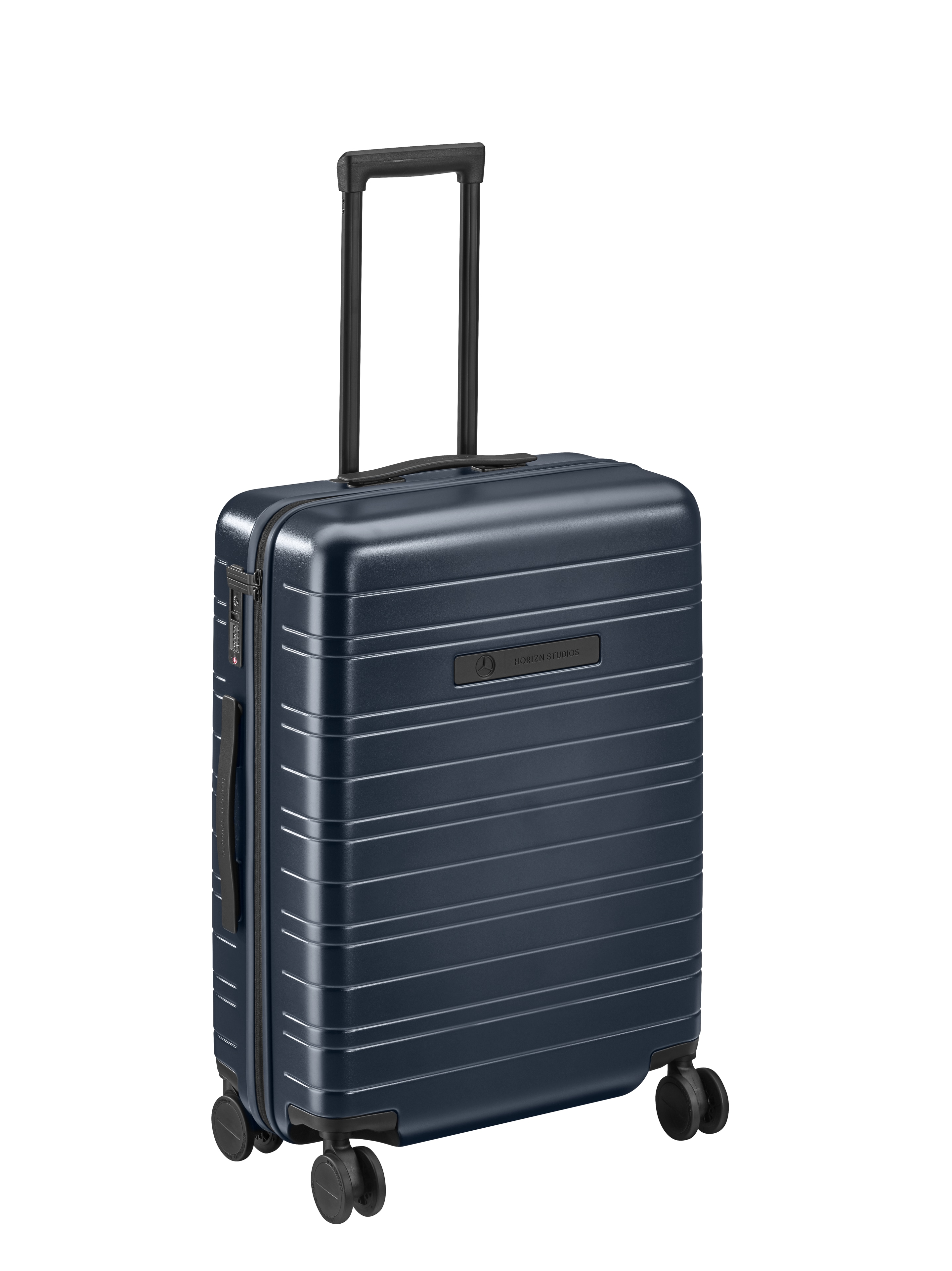 Koffer, H6 - dunkelblau, Polycarbonat / Polyester, HORIZN STUDIOS, 65,5 l