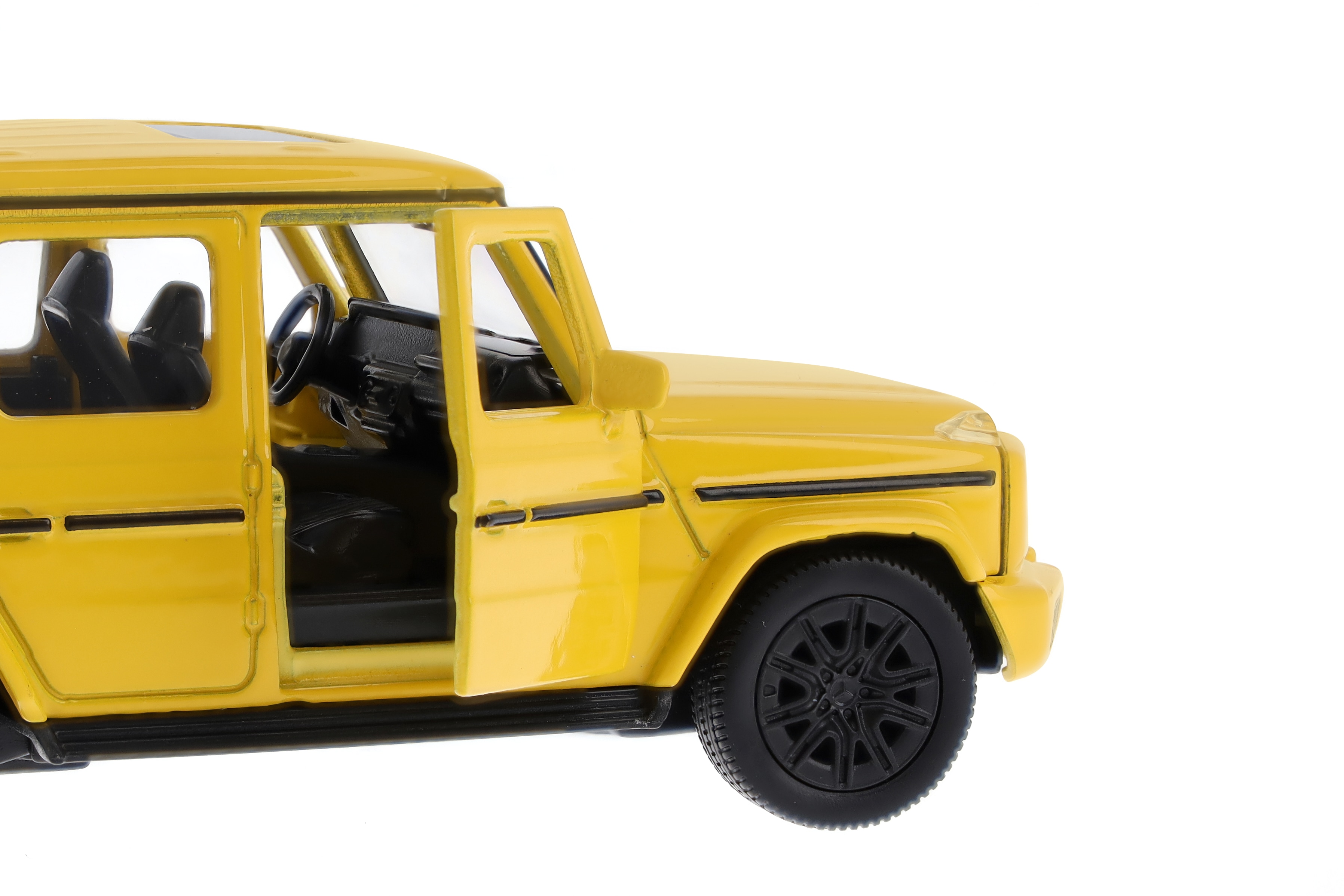 G-Class, Samochody terenowe, W465, Pullback - MANUFACTORY sun yellow uni, Heinrich Bauer, 1:43