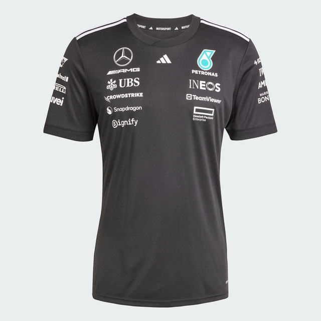T-Shirt Herren, Fahrer, Mercedes-AMG F1 - schwarz, S
