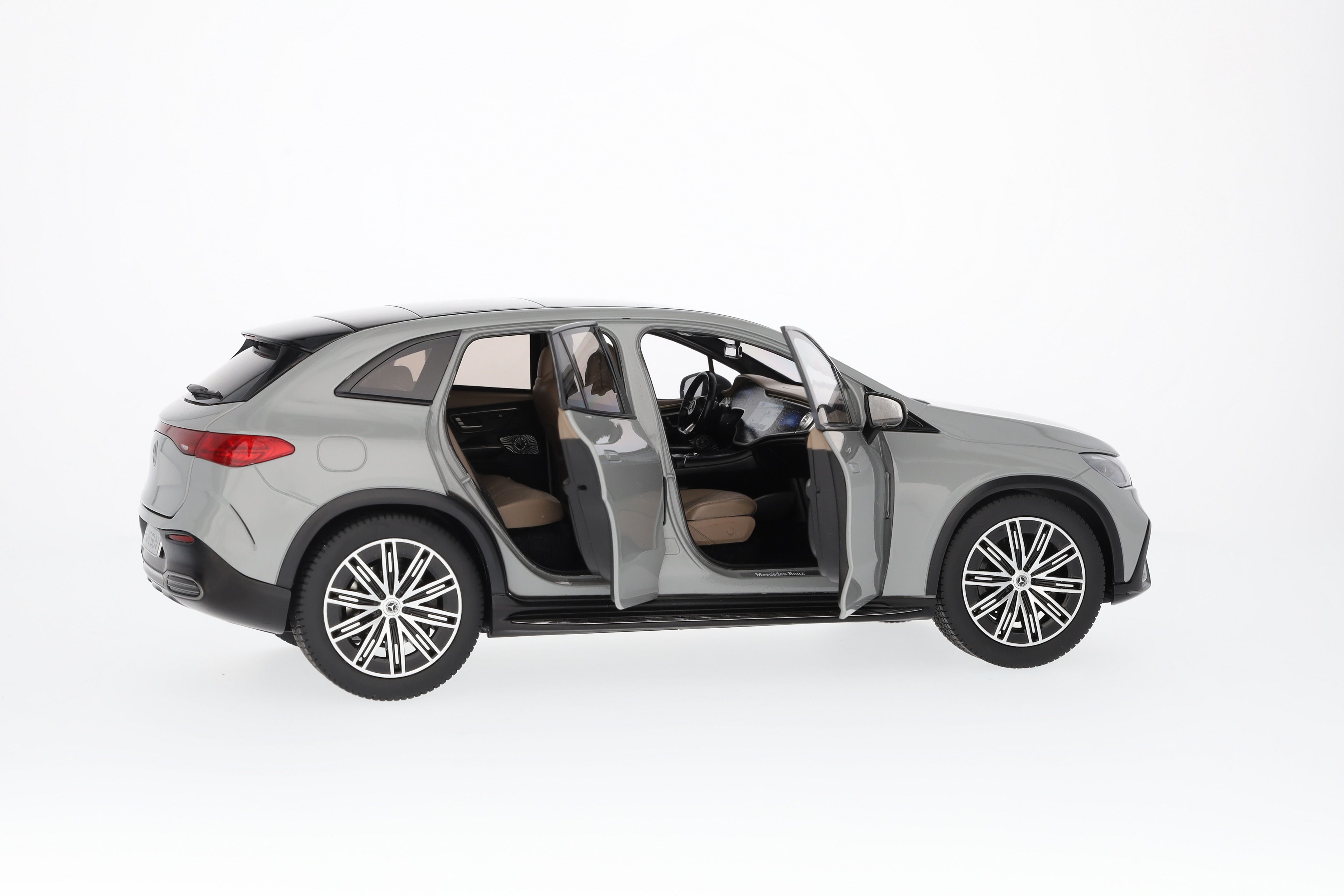 EQE SUV, AMG Line, X294 - MANUFAKTUR alpingrau uni, NZG, 1:18