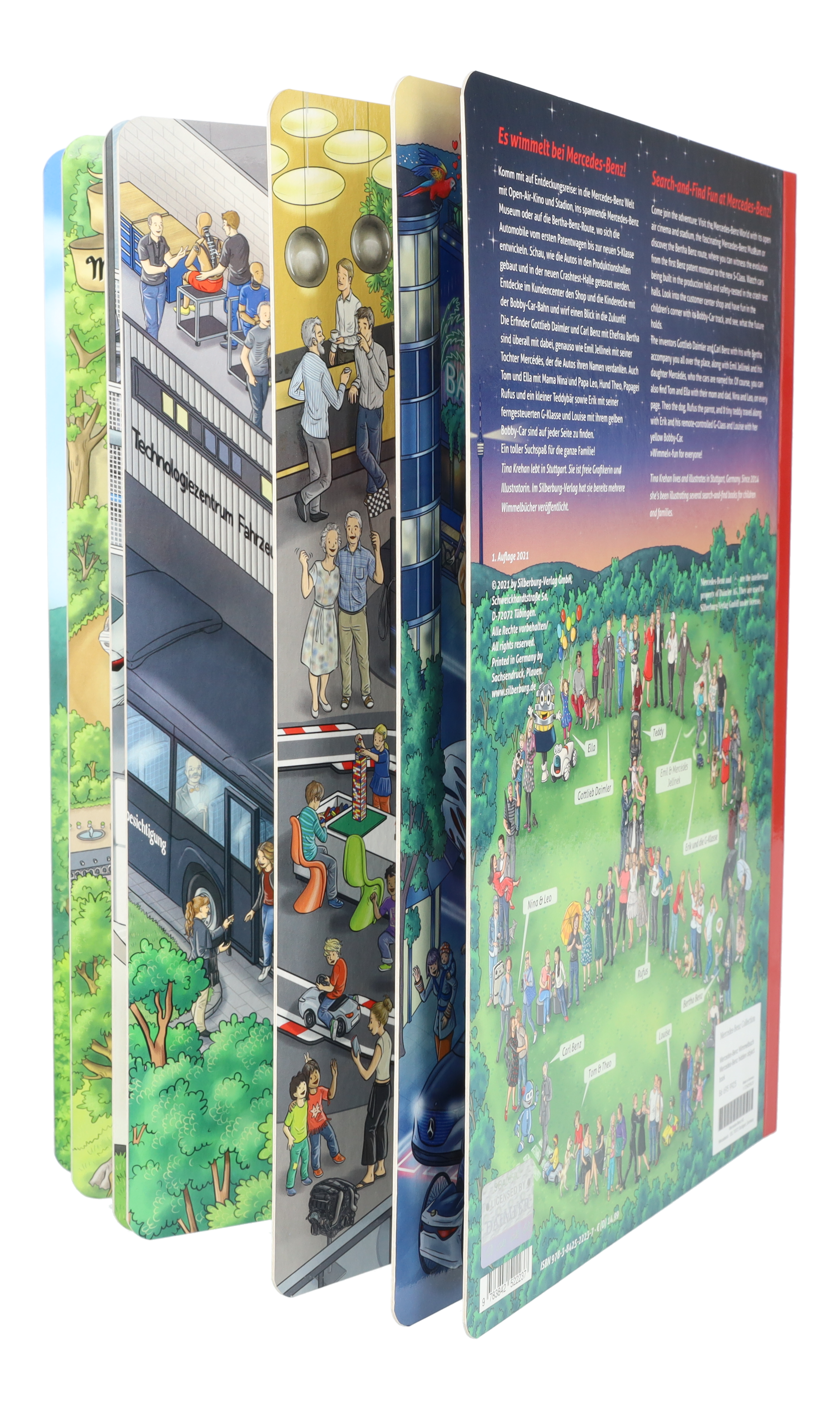 Wimmelbook Mercedes-Benz - Silberburg-Verlag