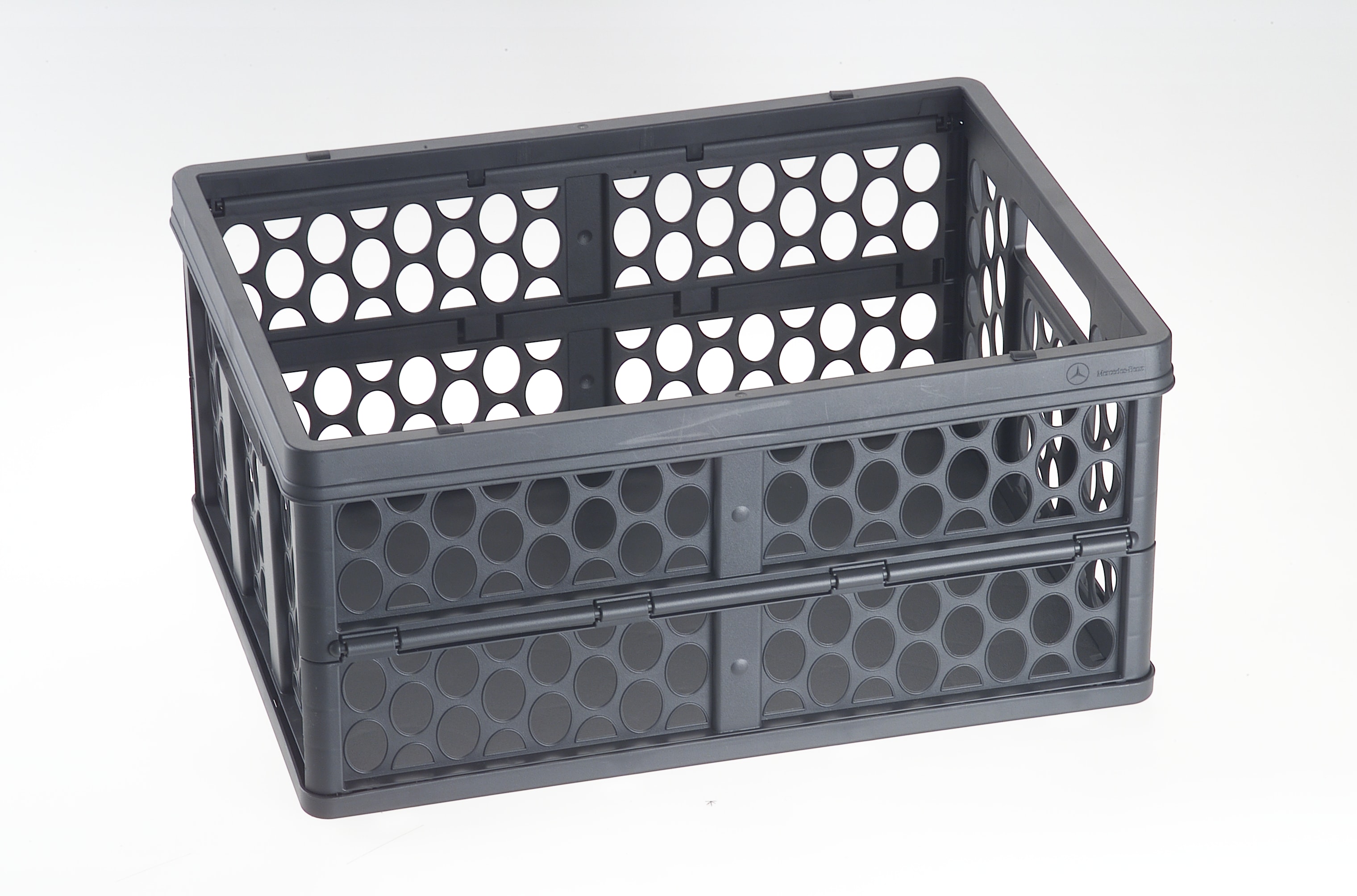 Skrzynka na zakupy, składane - antracyt