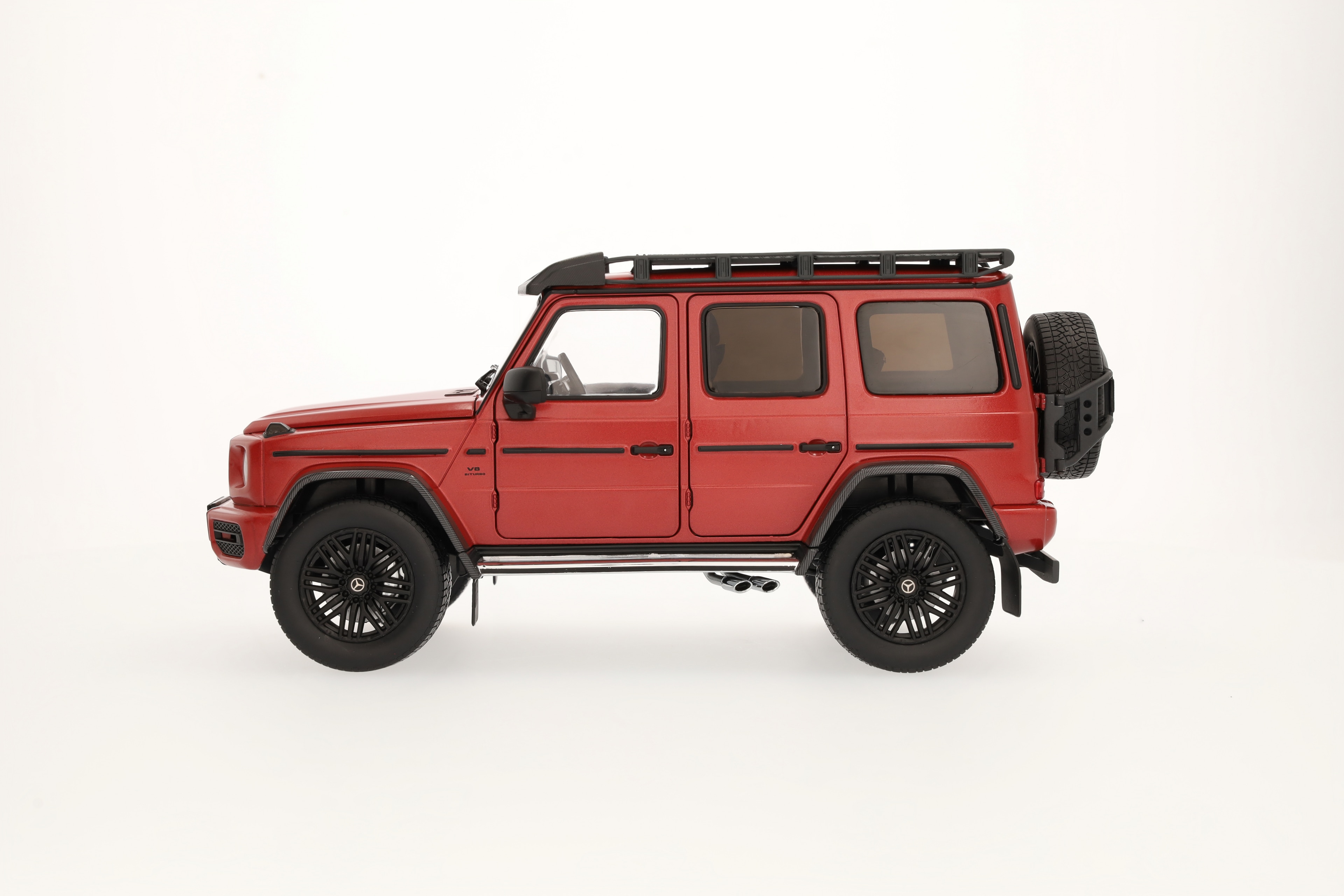 Mercedes-AMG G 63 4x4², W463 - G manufaktur hyazinthrot magno, iScale, 1:18