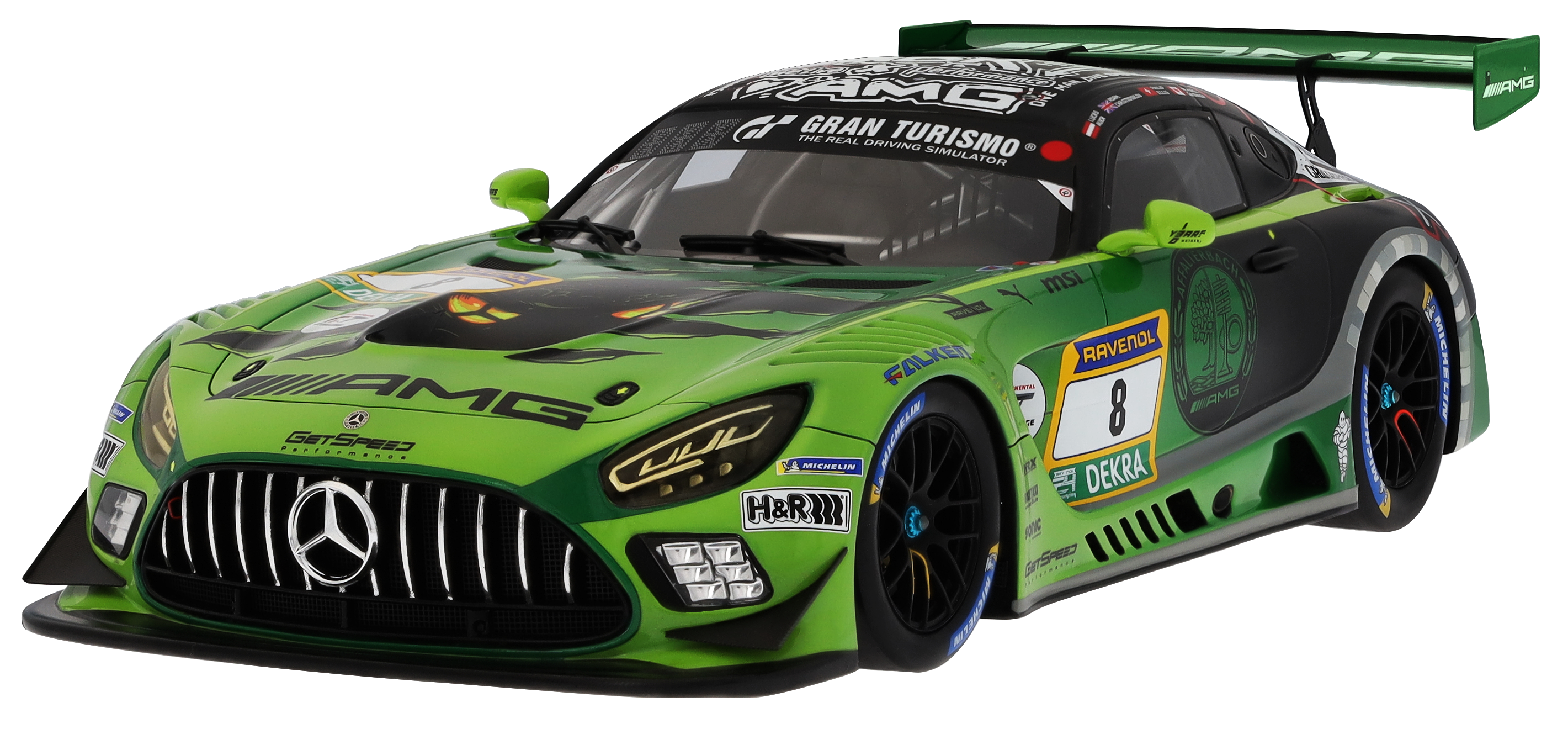 Mercedes-AMG GT3, ADAC RAVENOL 24h Nürburgring 2024, C190 - jasnozielony mango, Minimax, 1:18
