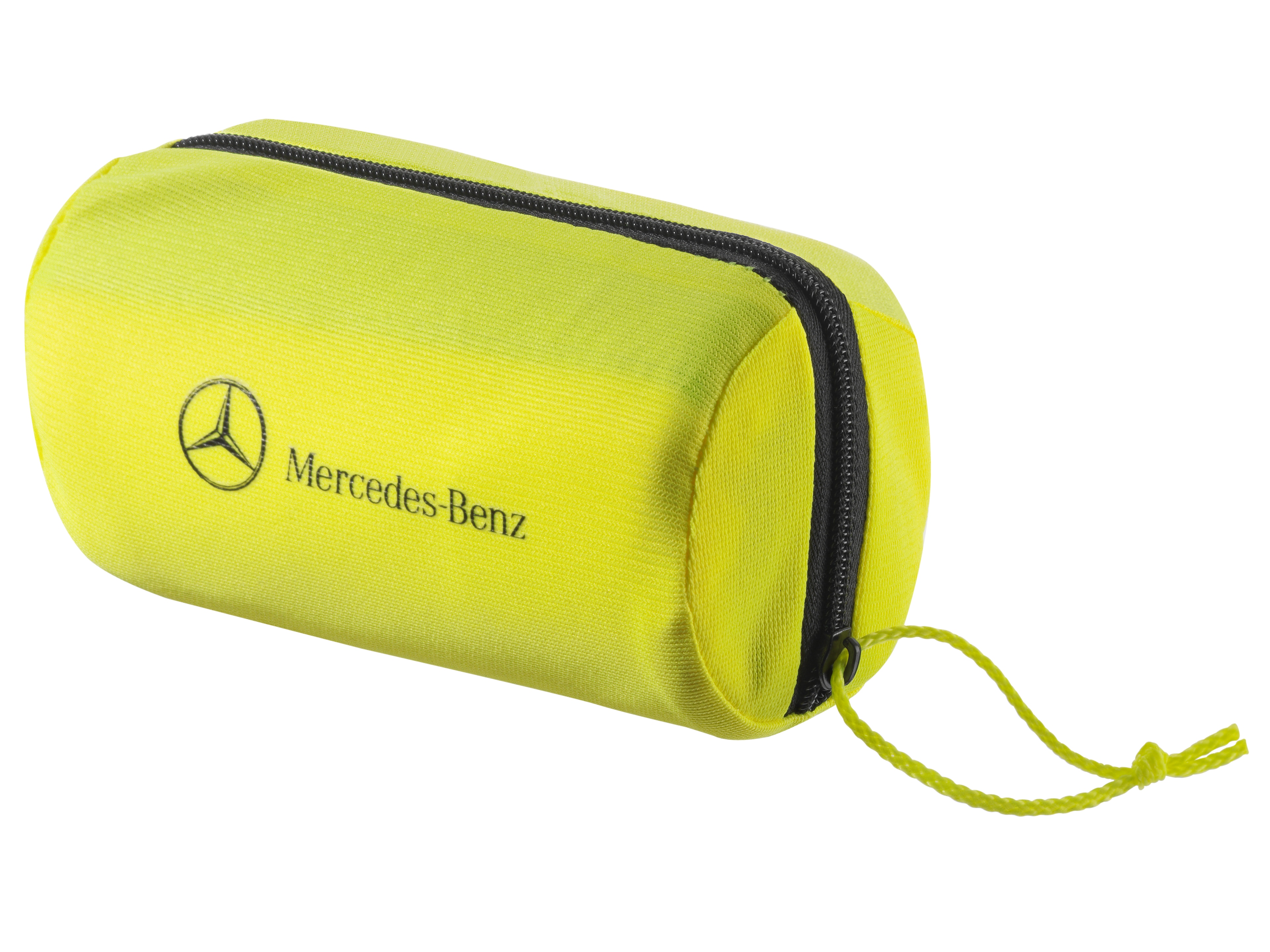 Kamizelka ostrzegawcza, kompaktowy, ECE - żółty, poliester, kierownica z lewej/prawej strony