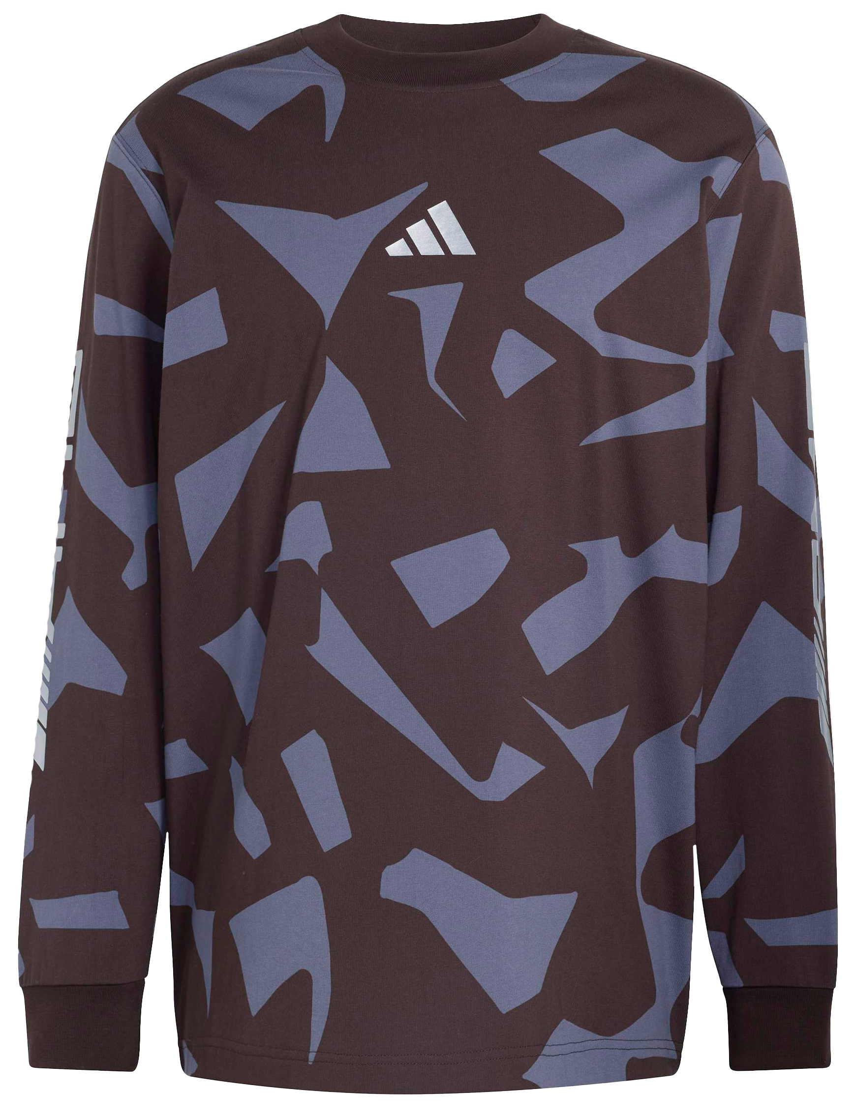 Koszulka z długim rękawem AMG, Unisex - ciemny brąz, XXL