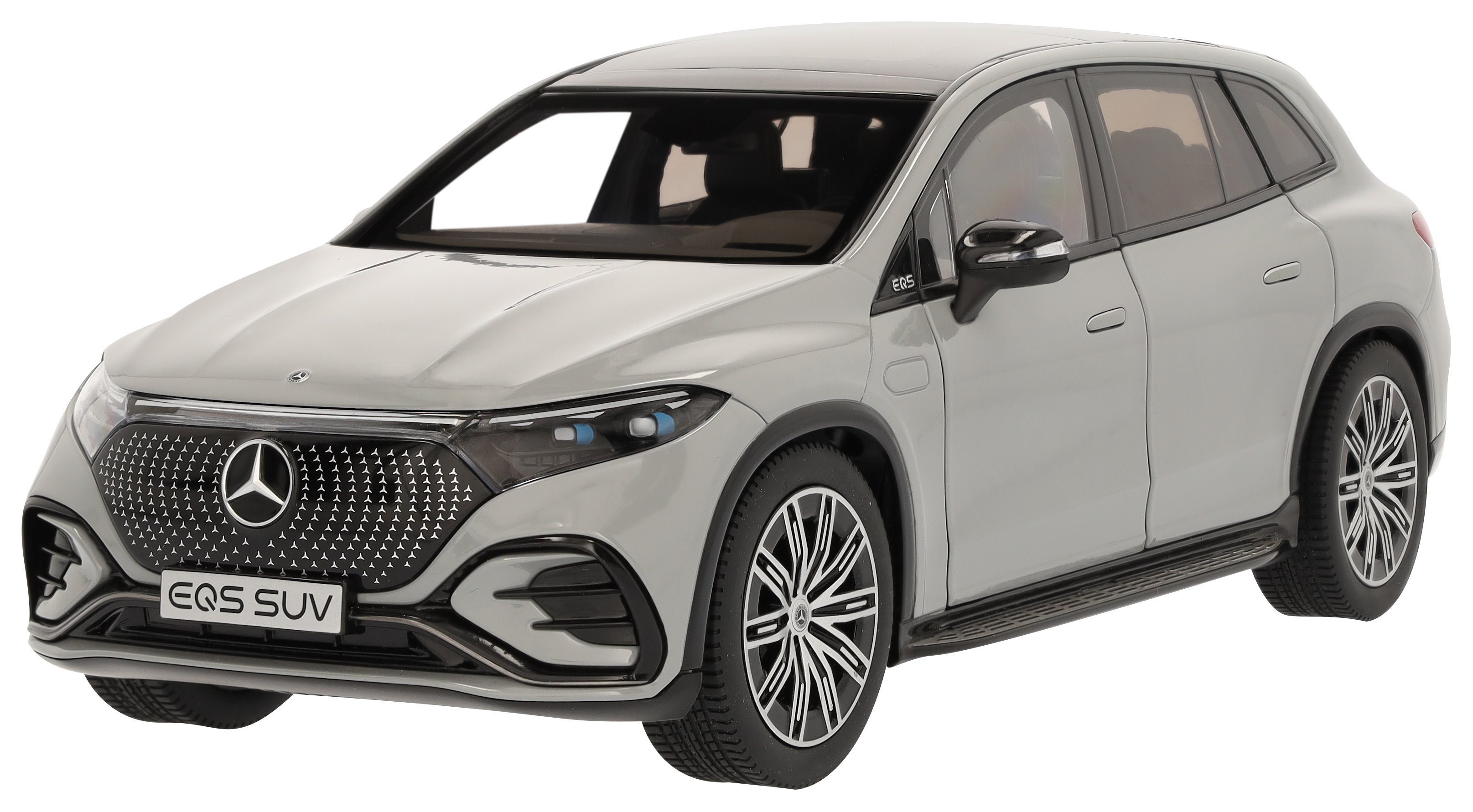 EQS SUV, AMG Line, X296 - MANUFAKTUR alpingrau uni, NZG, 1:18