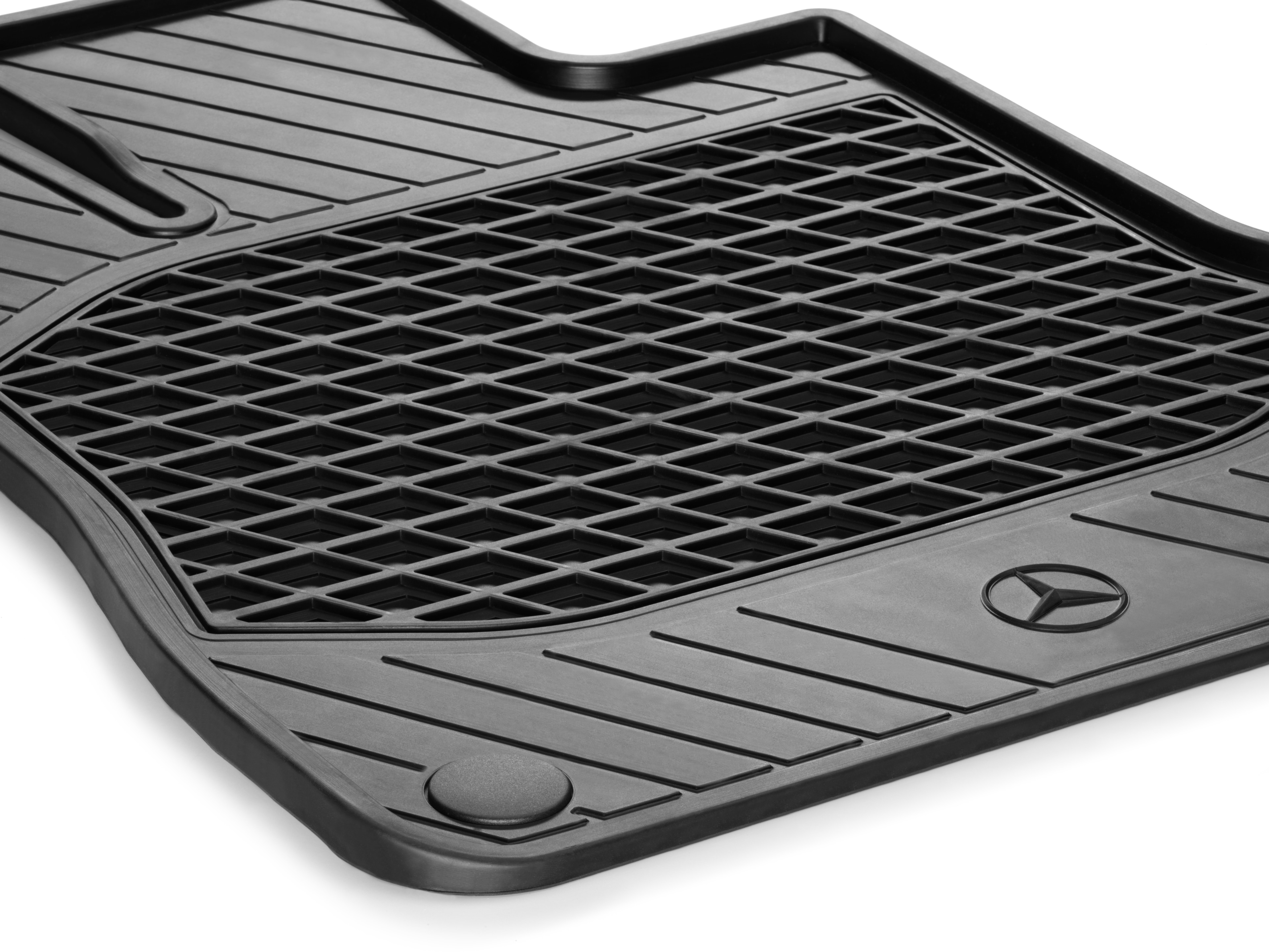 Maty na każdą pogodę CLASSIC, Zestaw, Zestaw 2-częściowy - kierownica z lewej strony, czerń