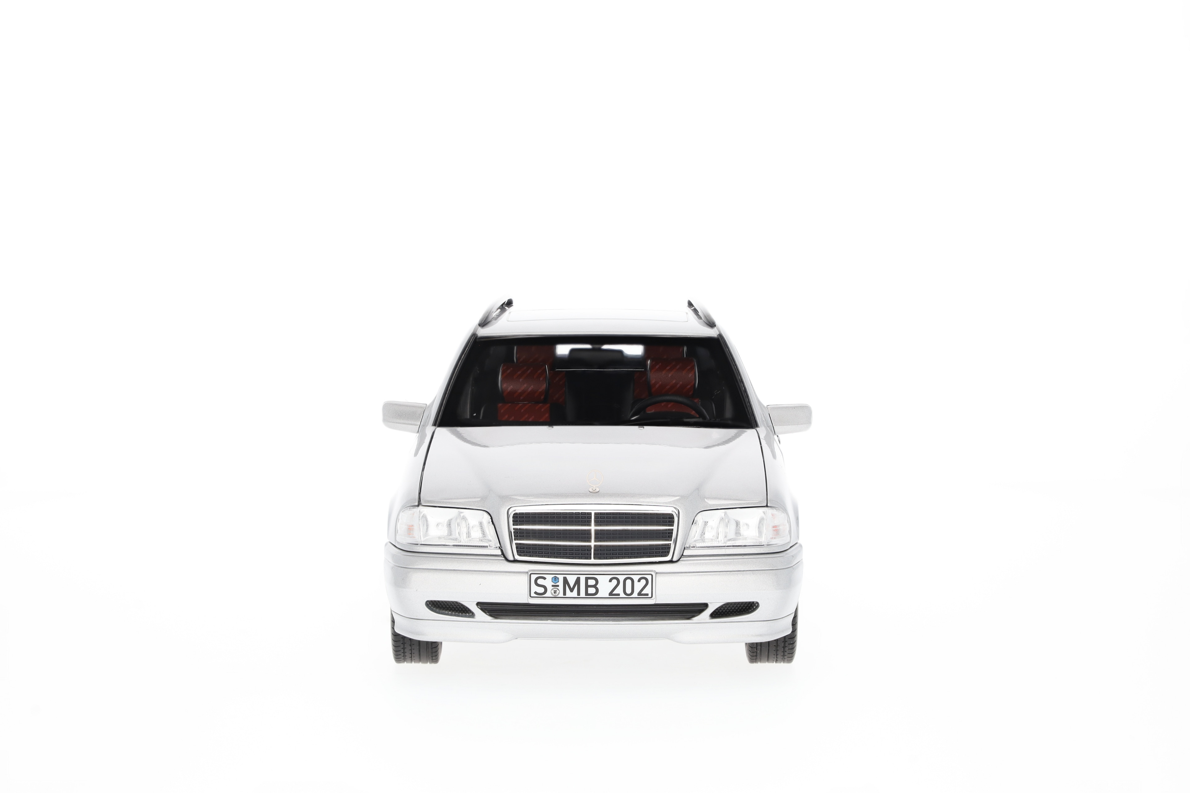 C 200 T-Modell S 202 (1997-2001) - brillantsilber, Norev, 1:18