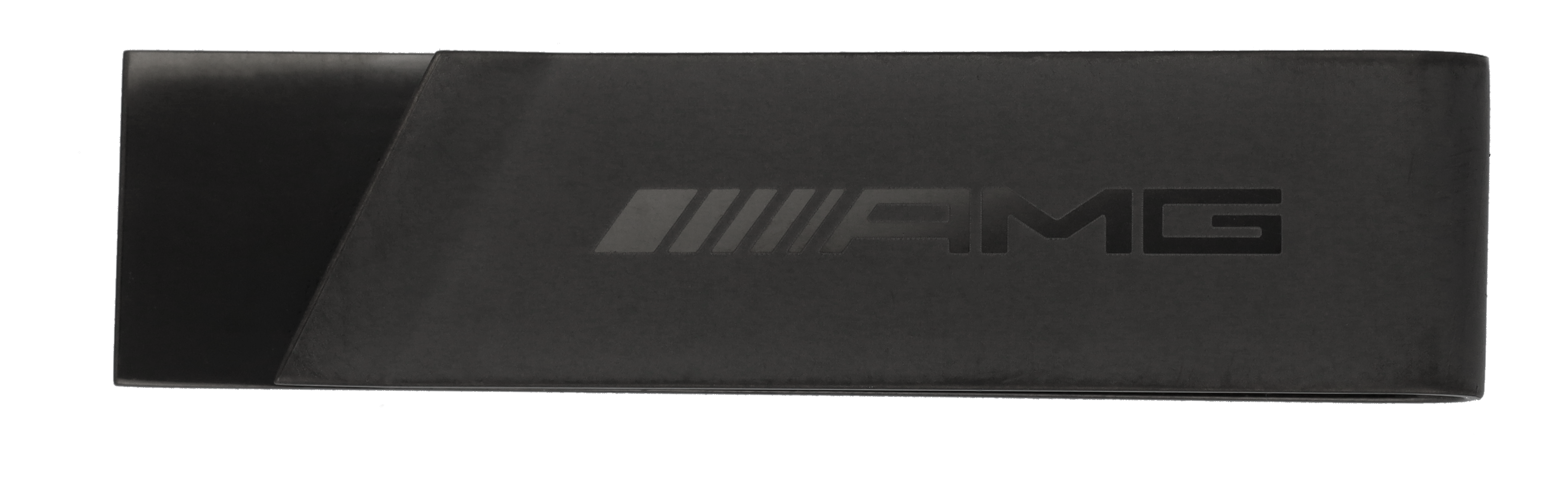 AMG Geldscheinklammer - anthrazit, Edelstahl