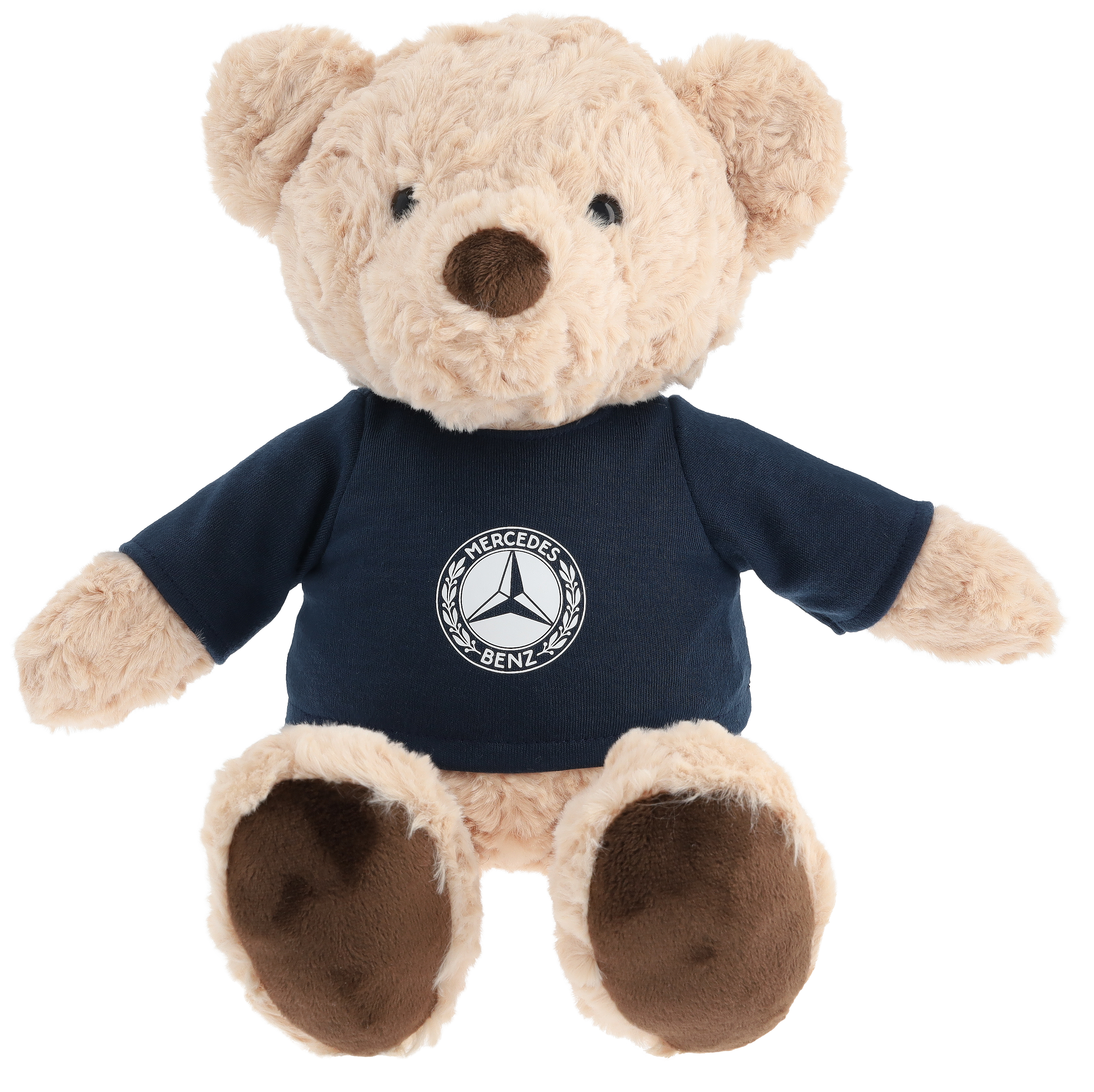 Pluszowy miś - beżowy, poliester, Nici