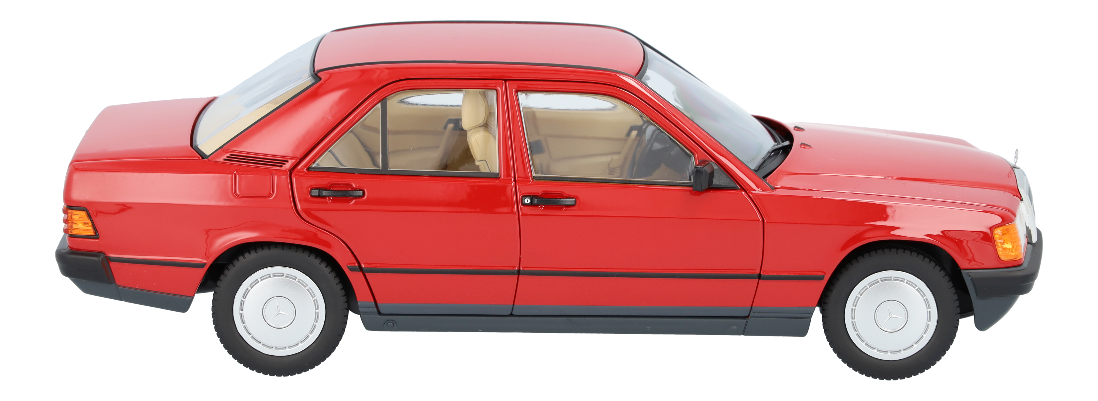 190 E W 201 (1982-1988) - rot, Norev, 1:18