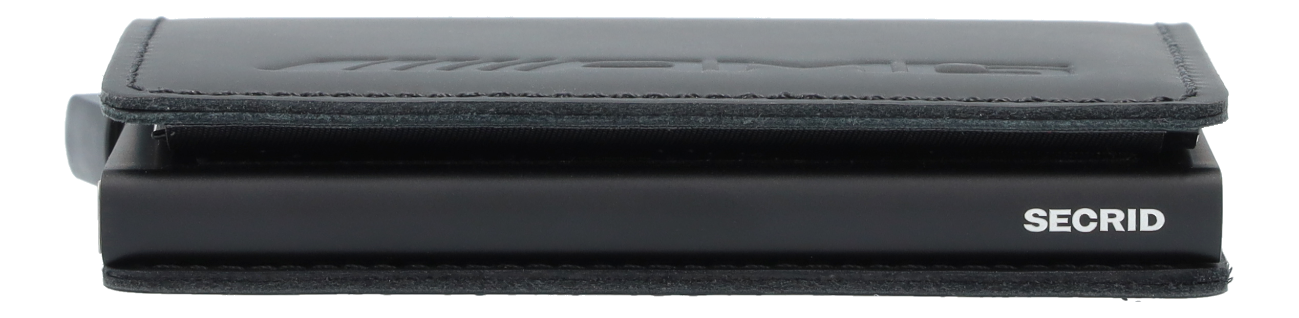 Mały portfel AMG - czerń, skóra bydlęca