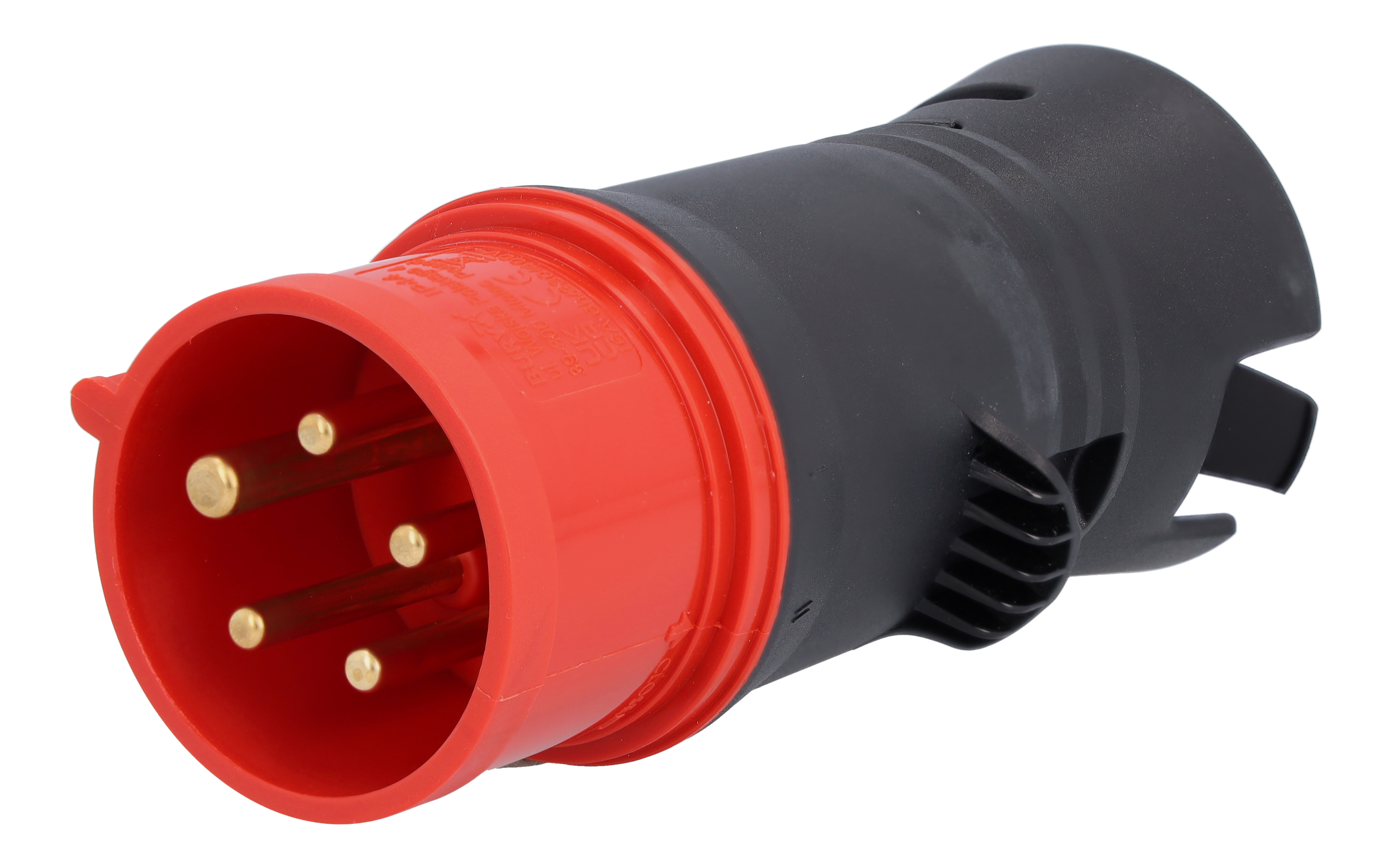 Flexibles Ladesystem Pro, Adapter, CEE 16/3-phasig - Kunststoff, schwarz, LL/RL