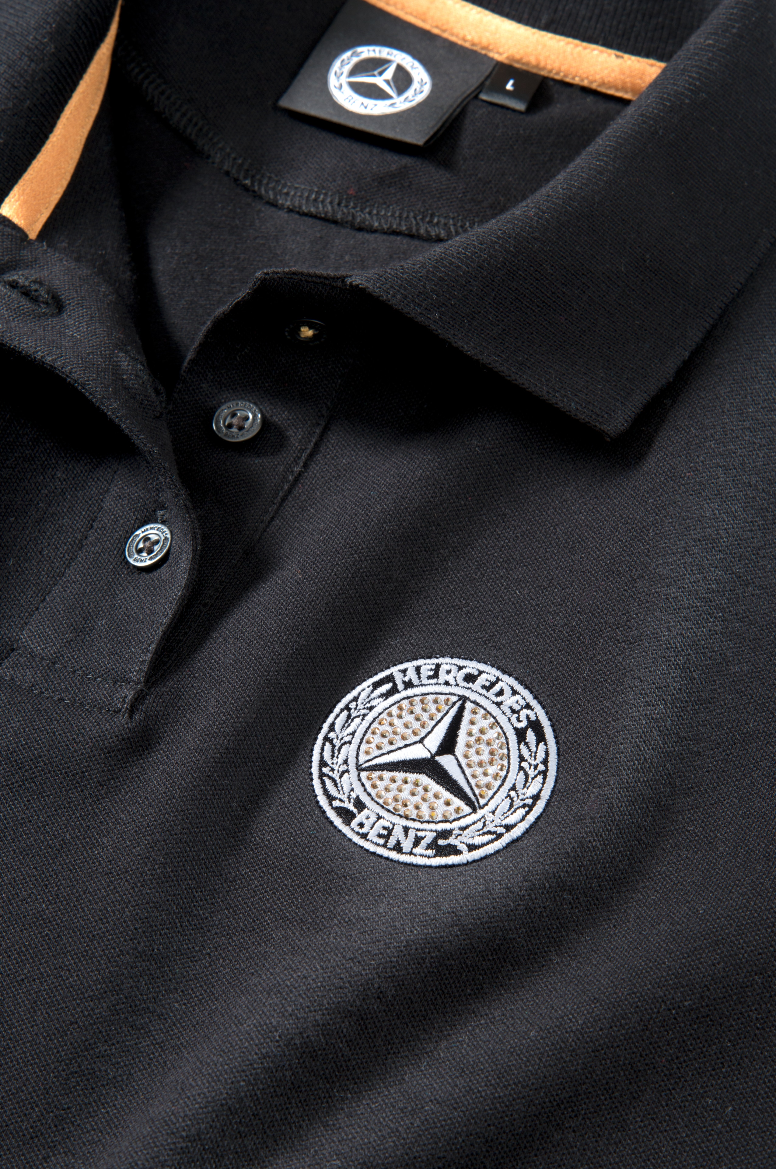 Poloshirt Damen - schwarz, S