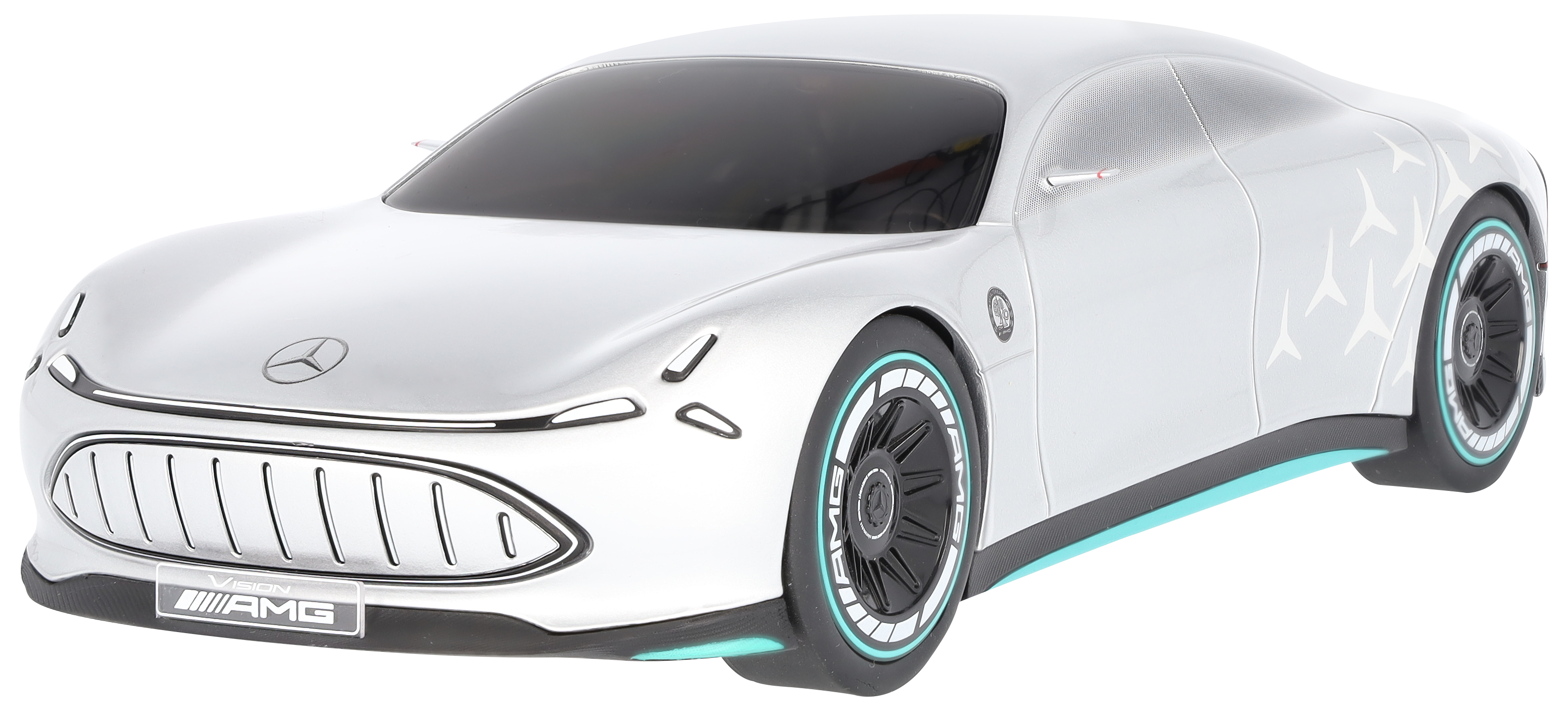 Vision AMG, Showcar - srebrny alubeam, NZG, 1:18