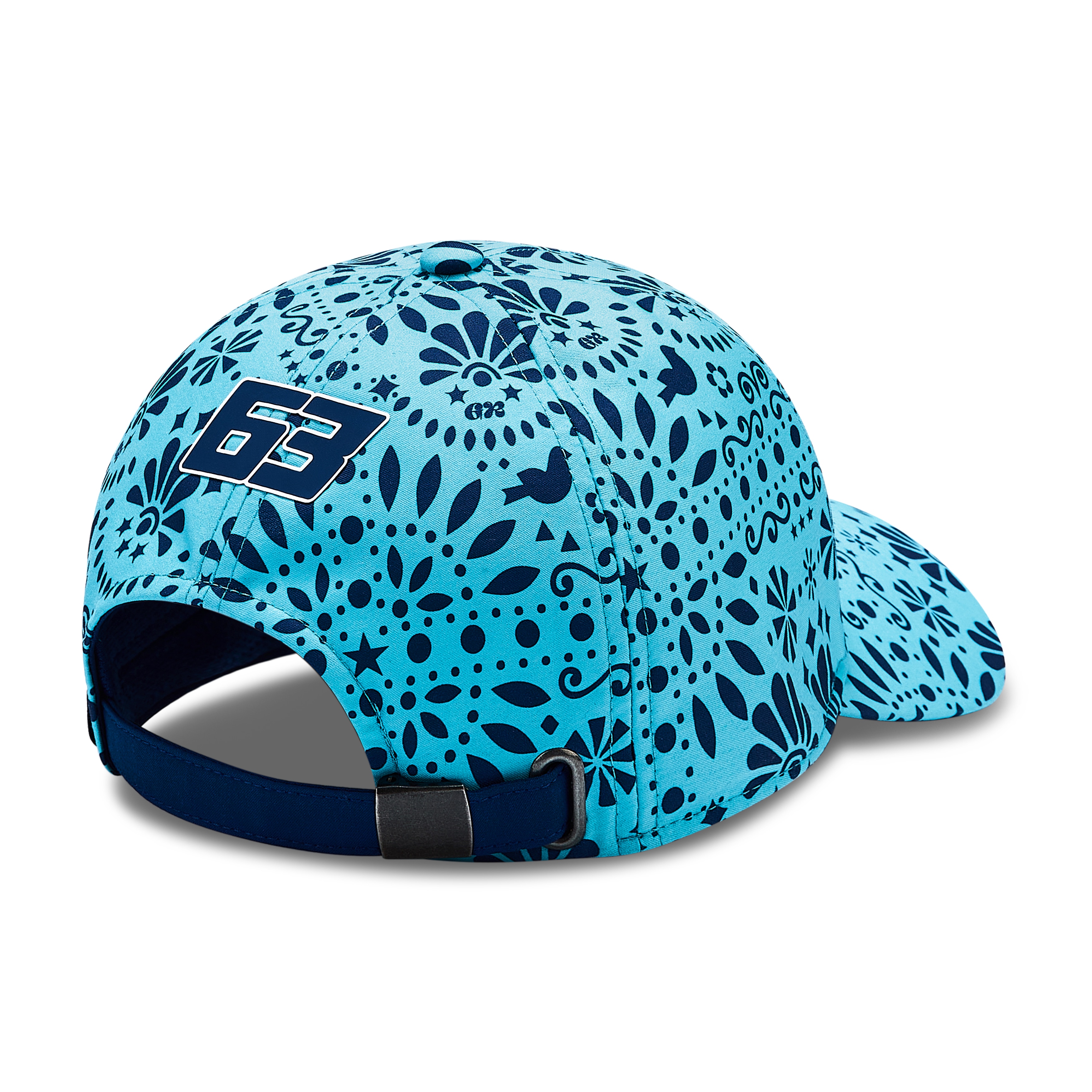 Cap, George Russell, Special Edition Mexiko, 2024 - blau, Polyester