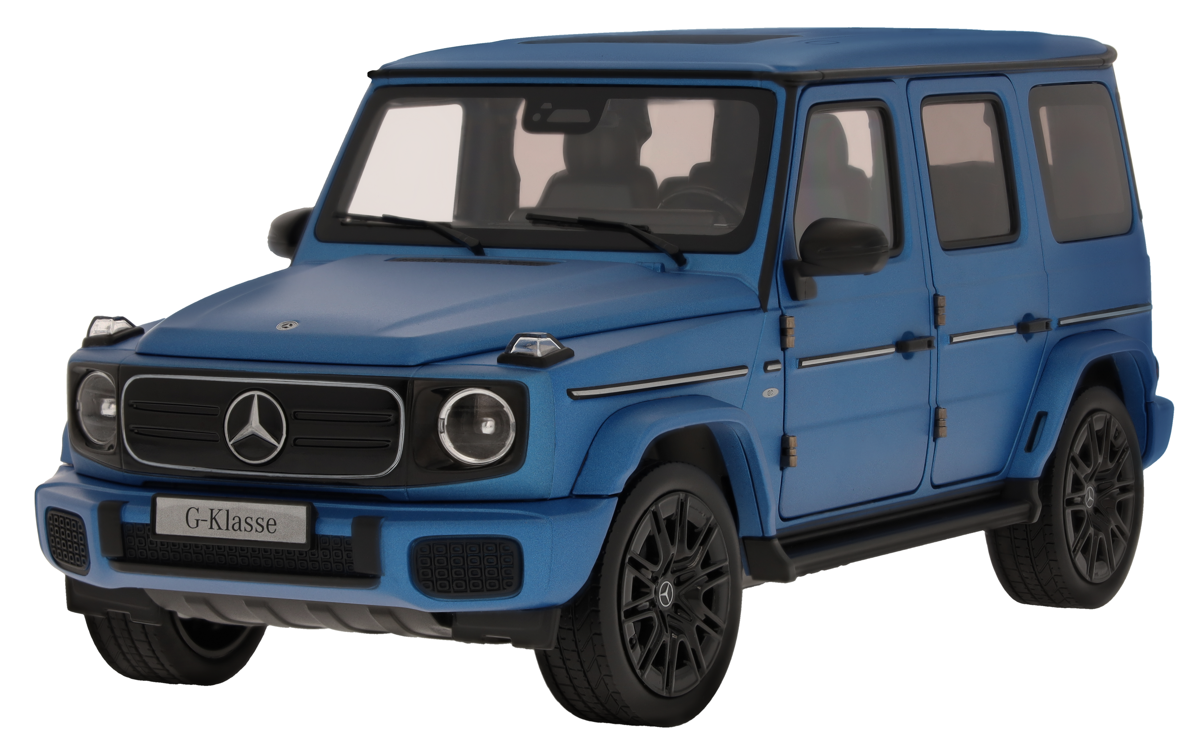 G 580 with EQ Technology, Samochody terenowe, AMG Line, N465 - MANUFACTORY south sea blue mango, Norev, 1:18