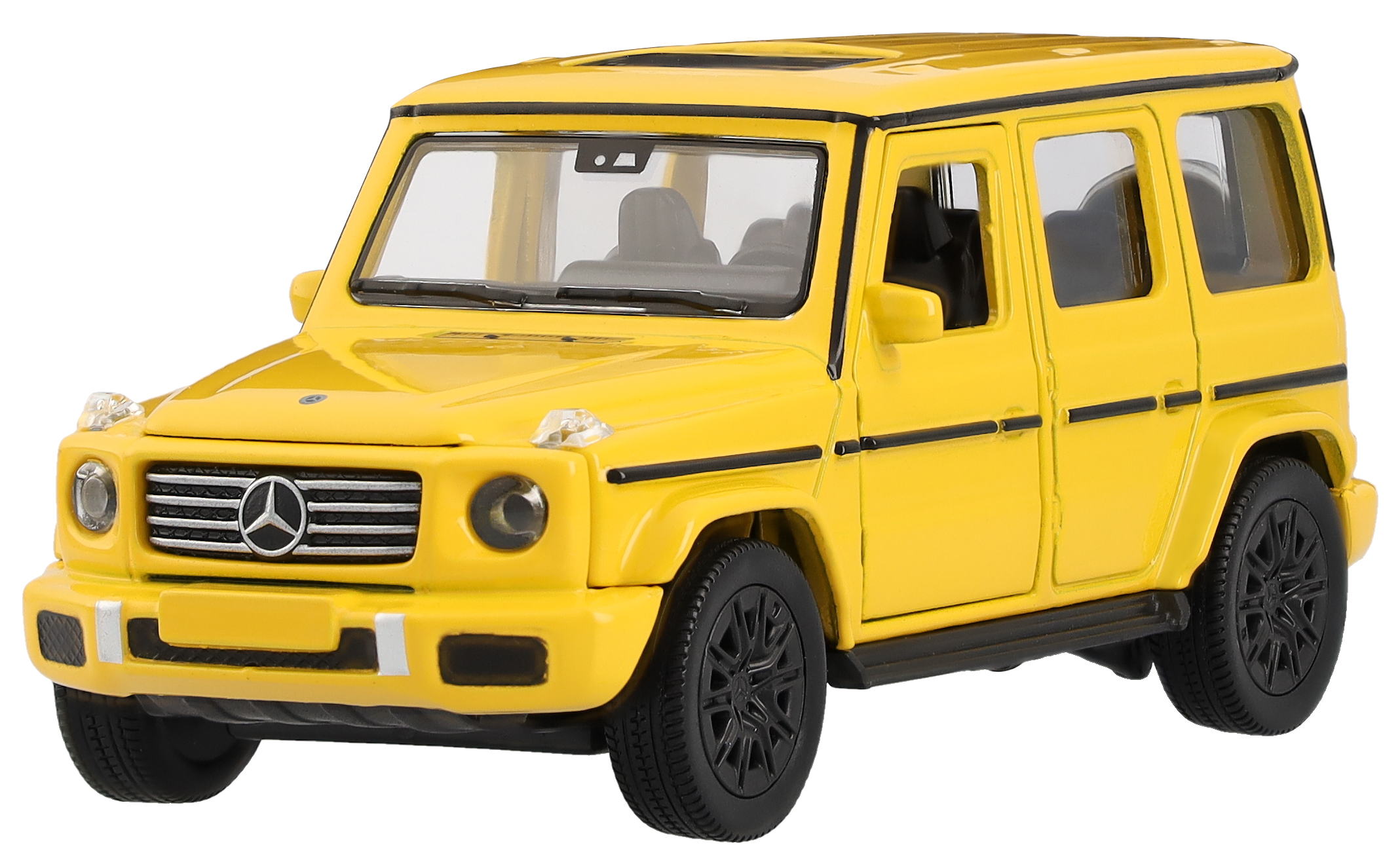 G-Klasse, Geländewagen, W465, Pullback - MANUFAKTUR sonnengelb uni, Heinrich Bauer, 1:43