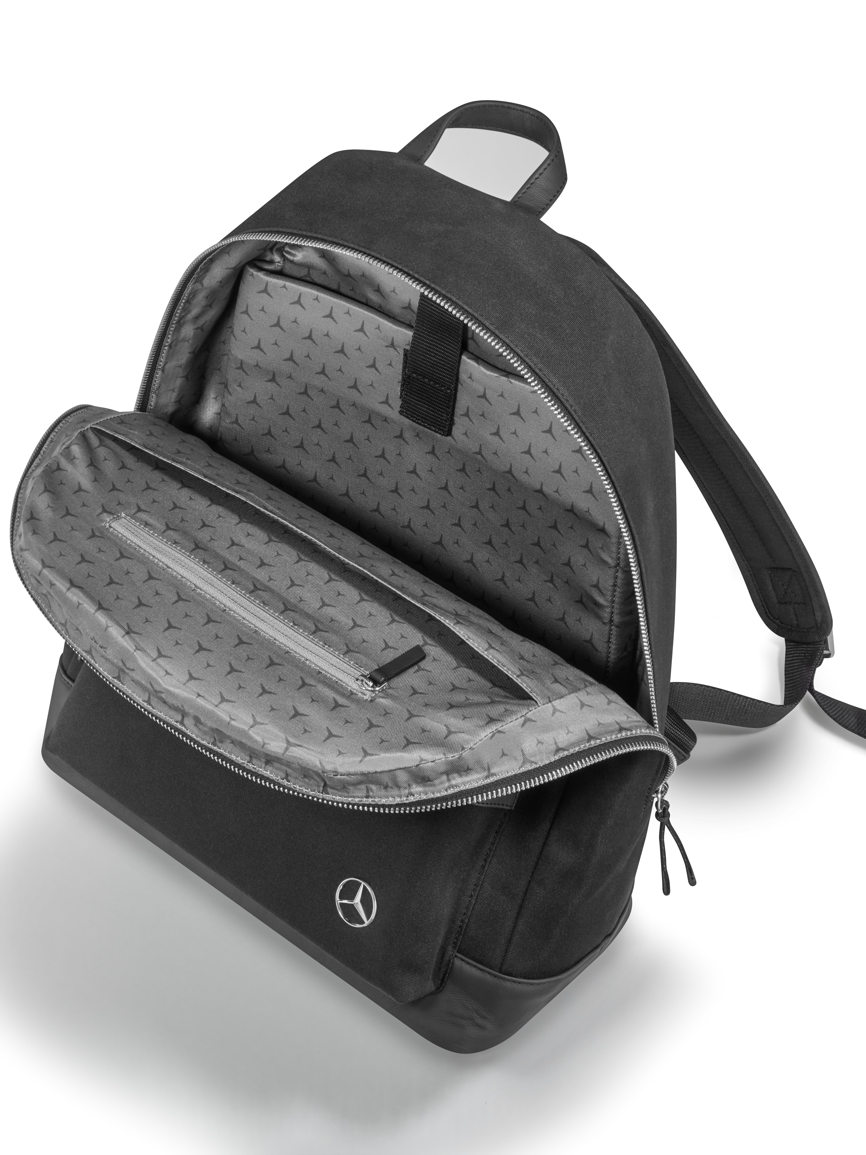 Plecak - czerń, poliester (z recyklingu)