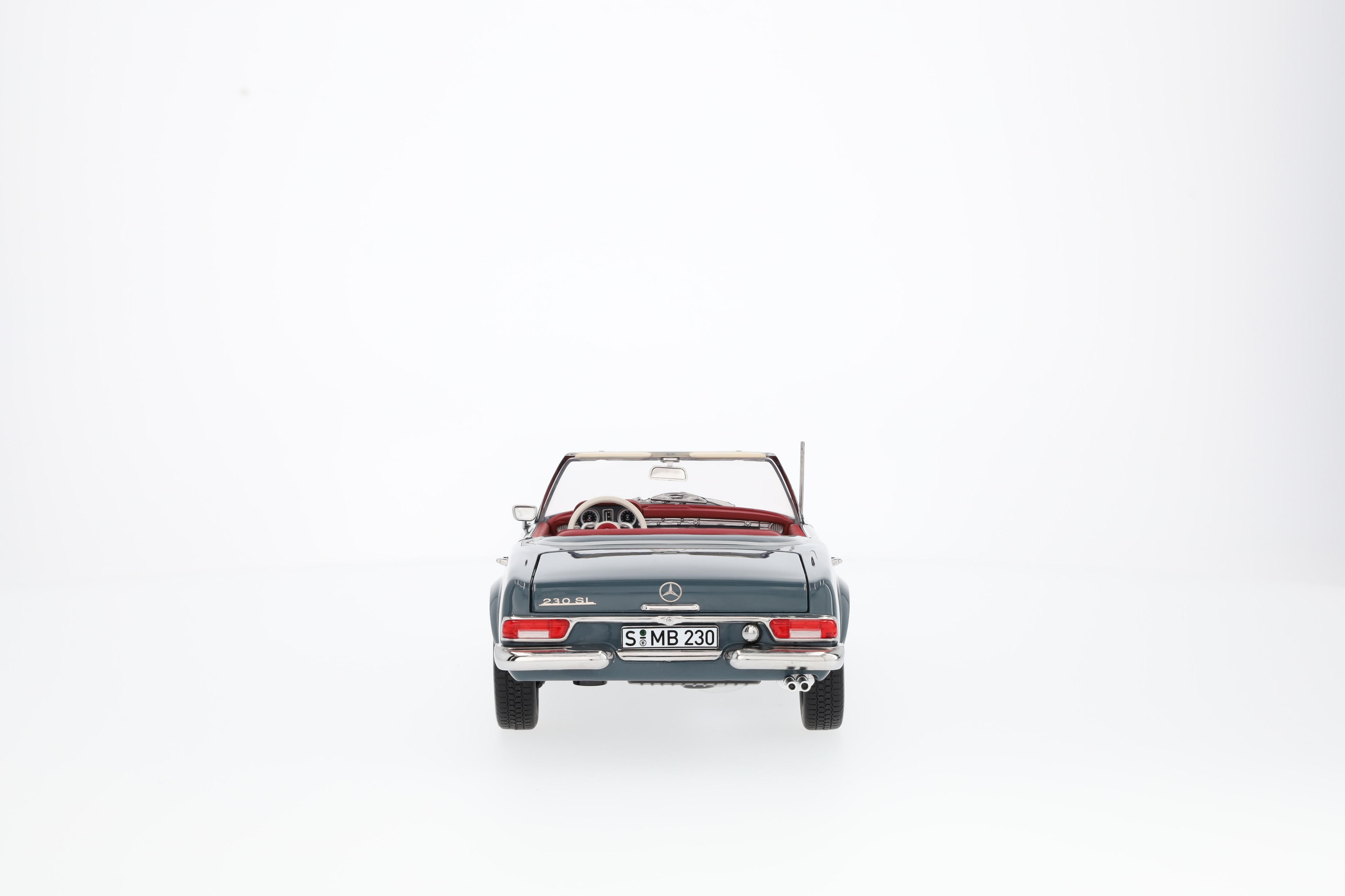 230 SL Pagode W 113 (1963-1967) - blaugrau, Norev, 1:18