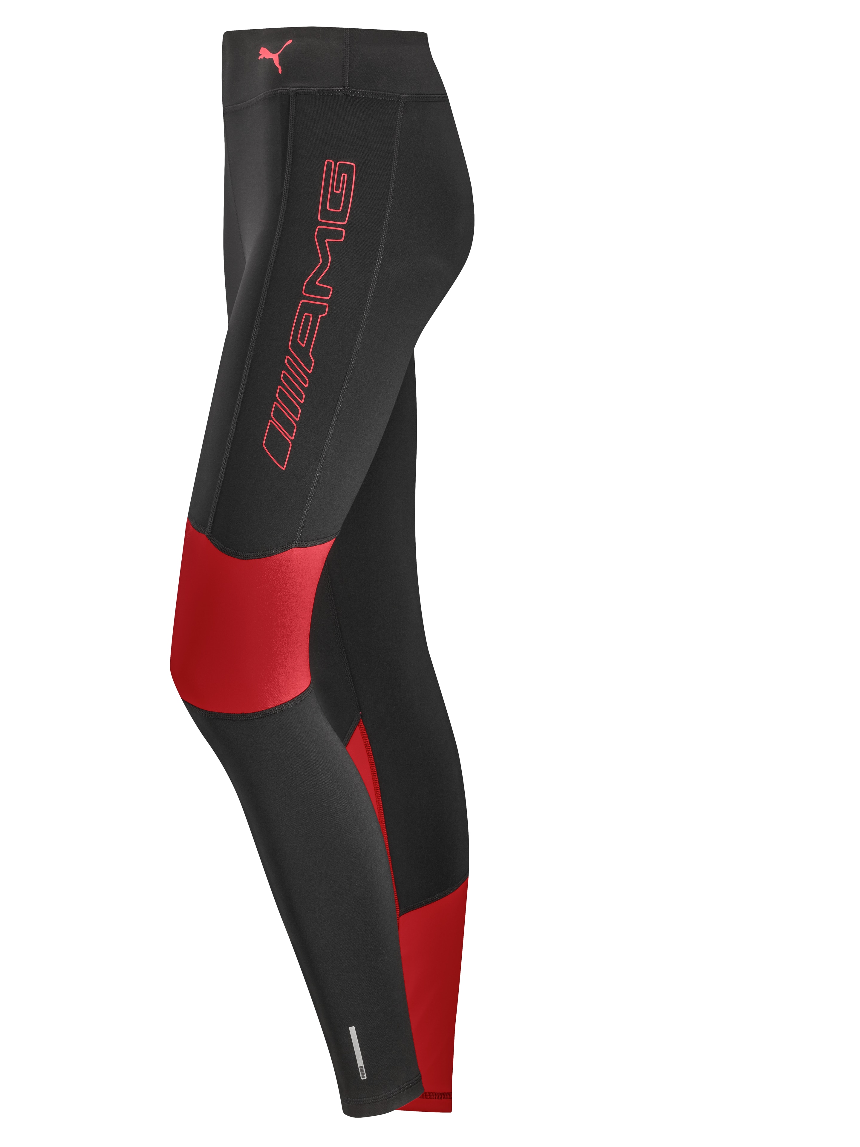 AMG Sporthose Damen - schwarz / rot, XL