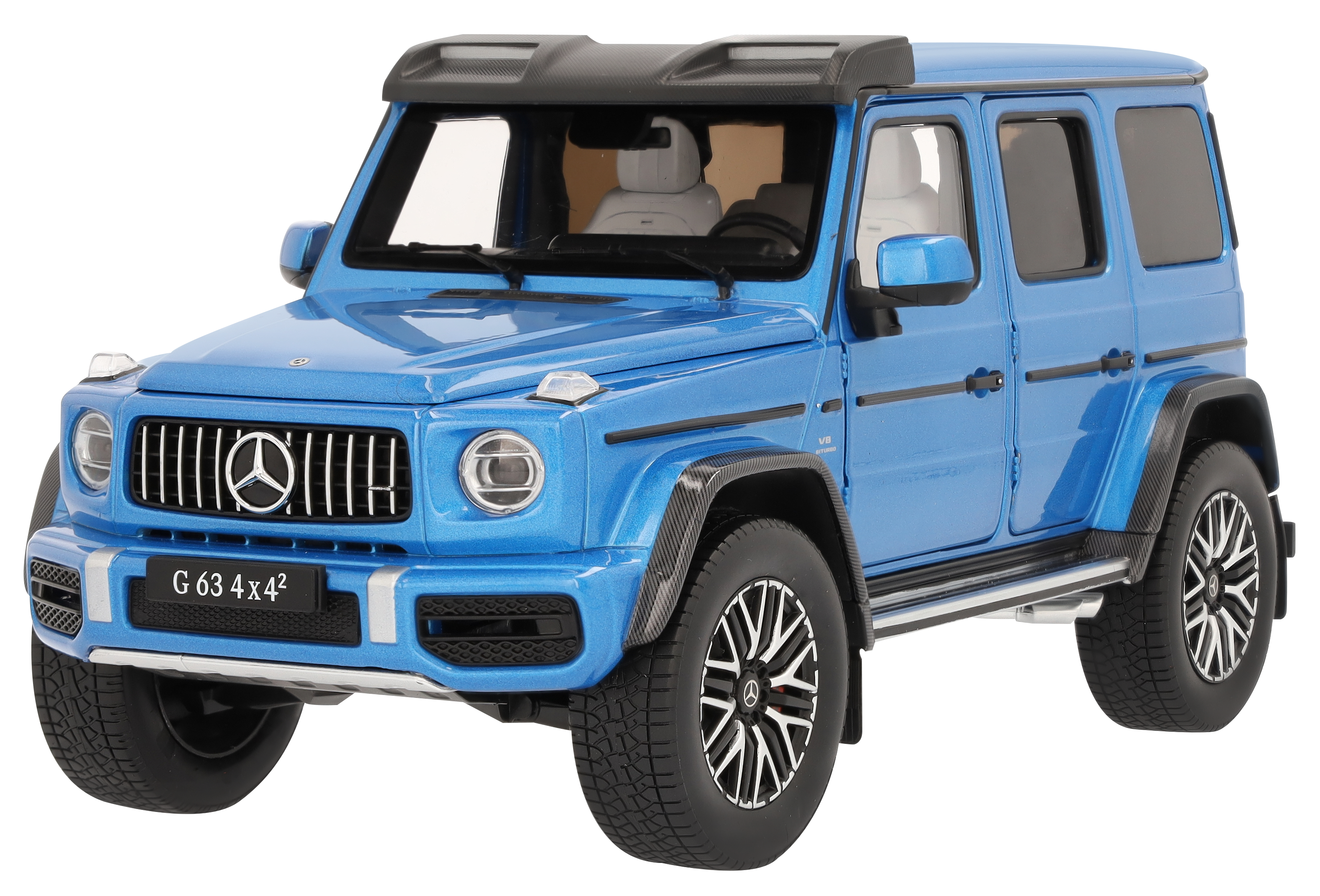 Mercedes-AMG G 63 4x4², W463 - G manufaktur südseeblau, iScale, 1:18