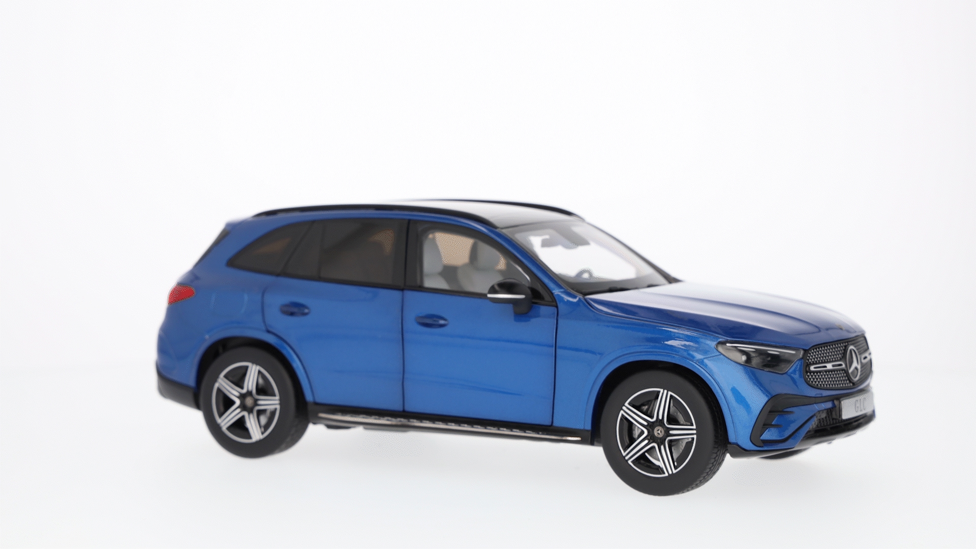 GLC, AMG Line, X254 - spektralblau, iScale, 1:18