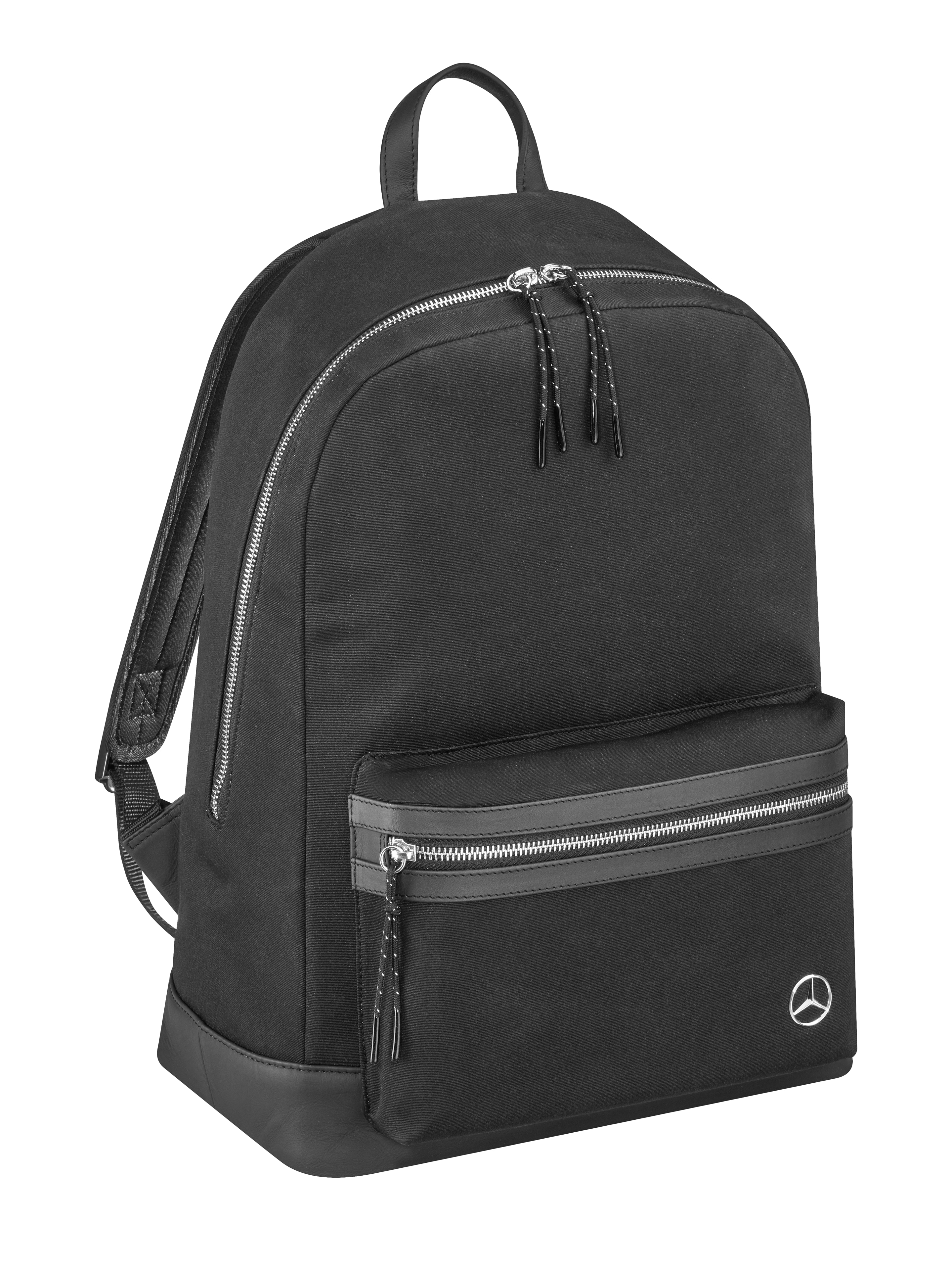 Rucksack - schwarz, Polyester (recycelt)