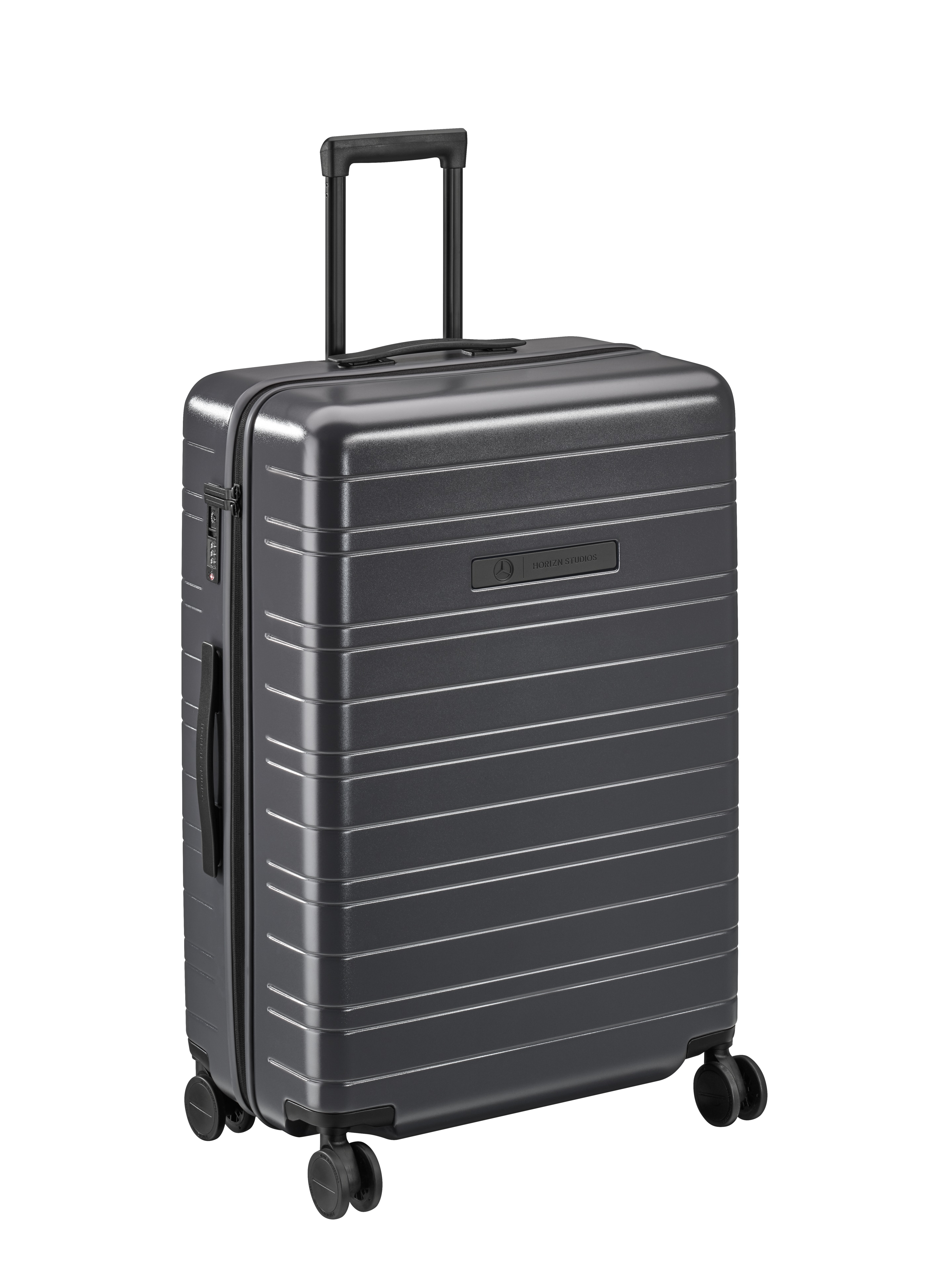 Walizka, H7 - grafit, poliwęglan / poliester, HORIZN STUDIOS, 90 l
