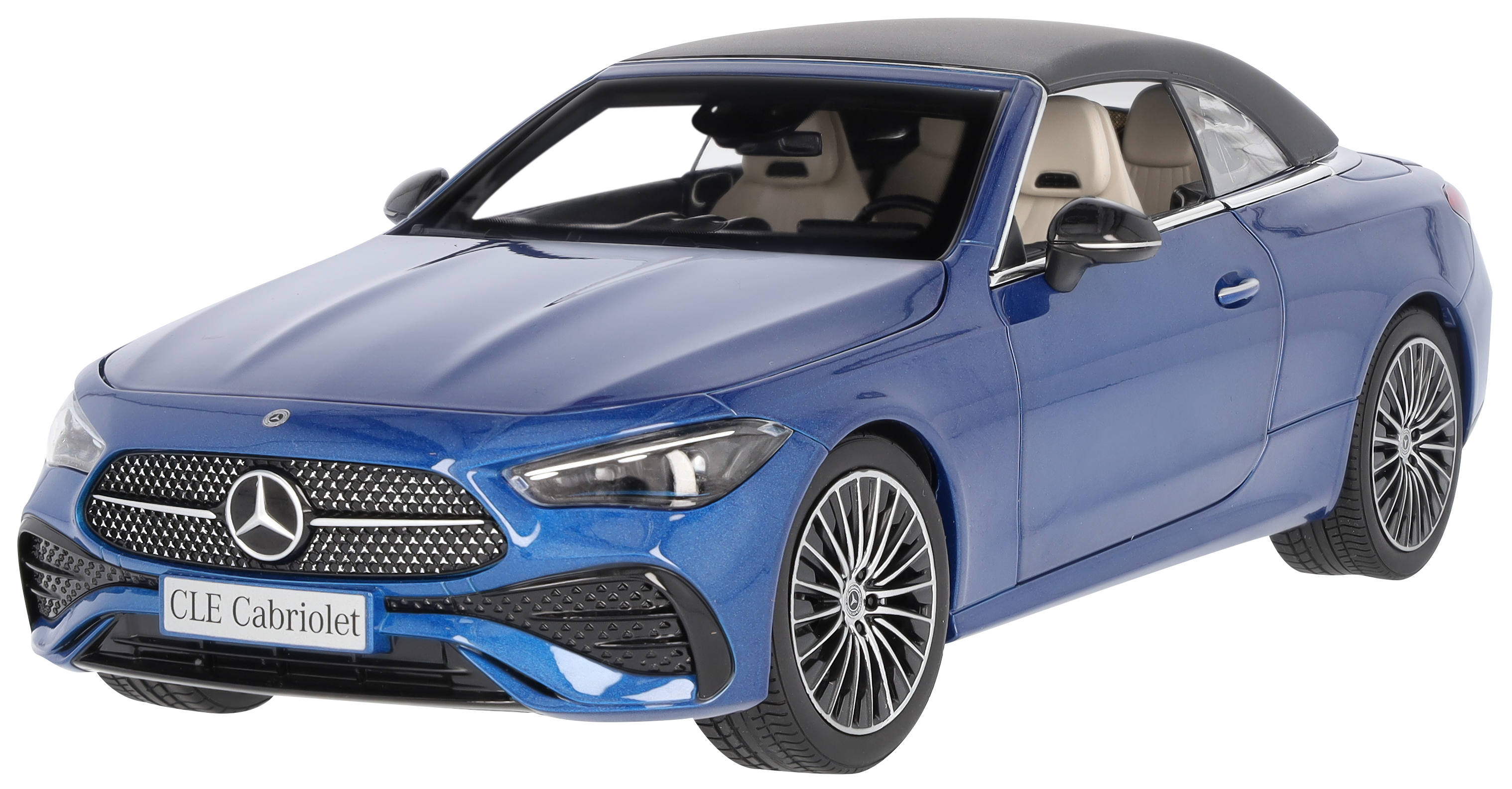 CLE Cabriolet, AMG Line, A236 - spektralblau, Norev, 1:18