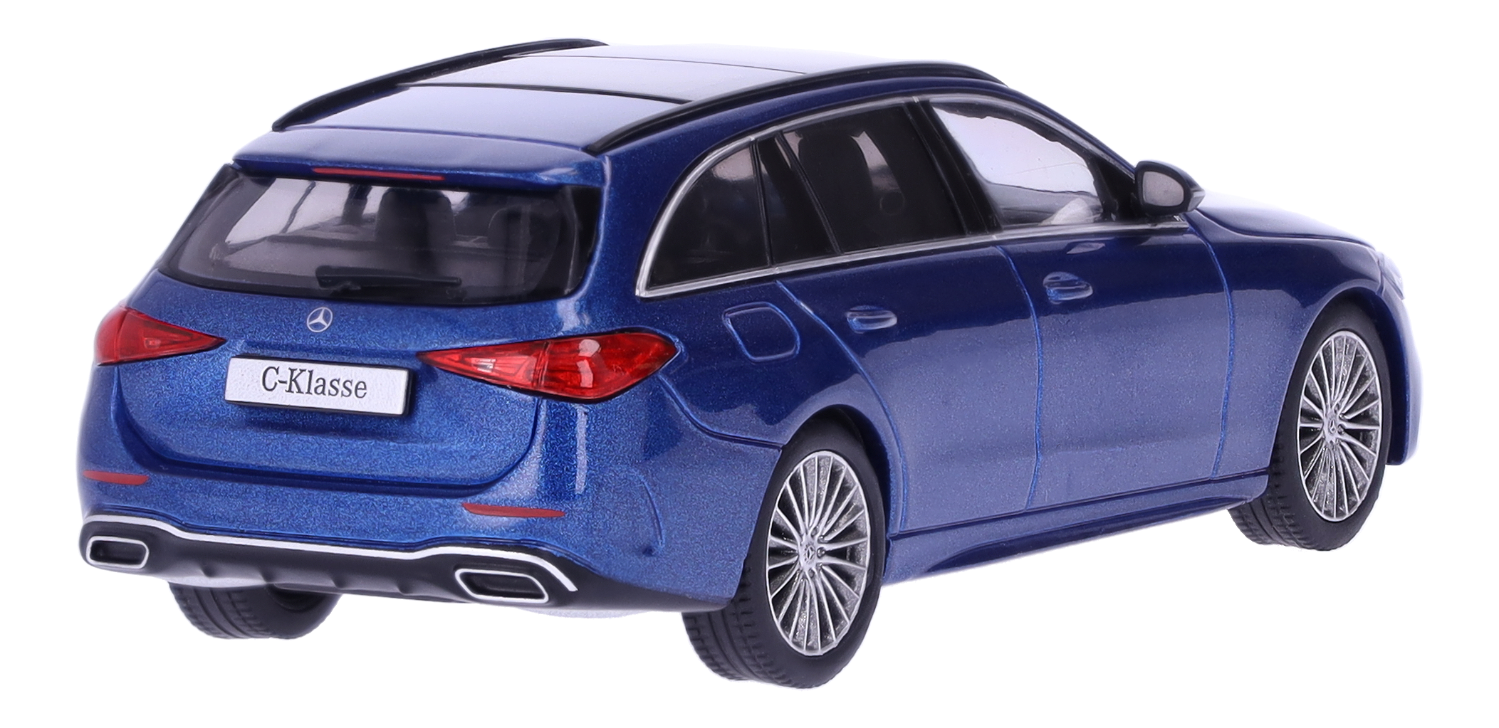 C-Klasse, T-Modell, AMG Line, S206 - blau, Herpa, 1:43