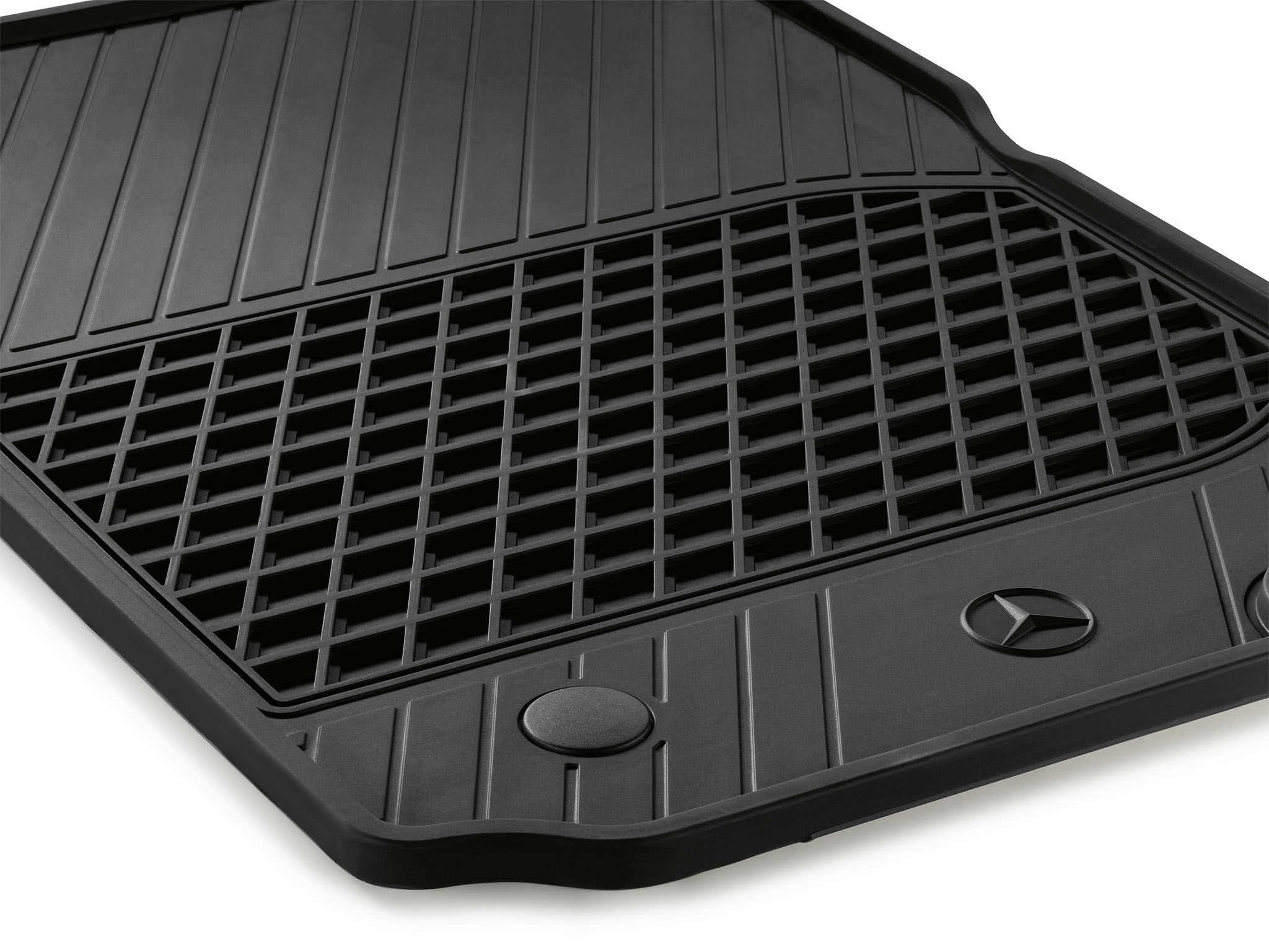 Maty na każdą pogodę CLASSIC, Maty po stronie kierowcy i pasażera, Zestaw 2-częściowy - kierownica z lewej strony, czerń