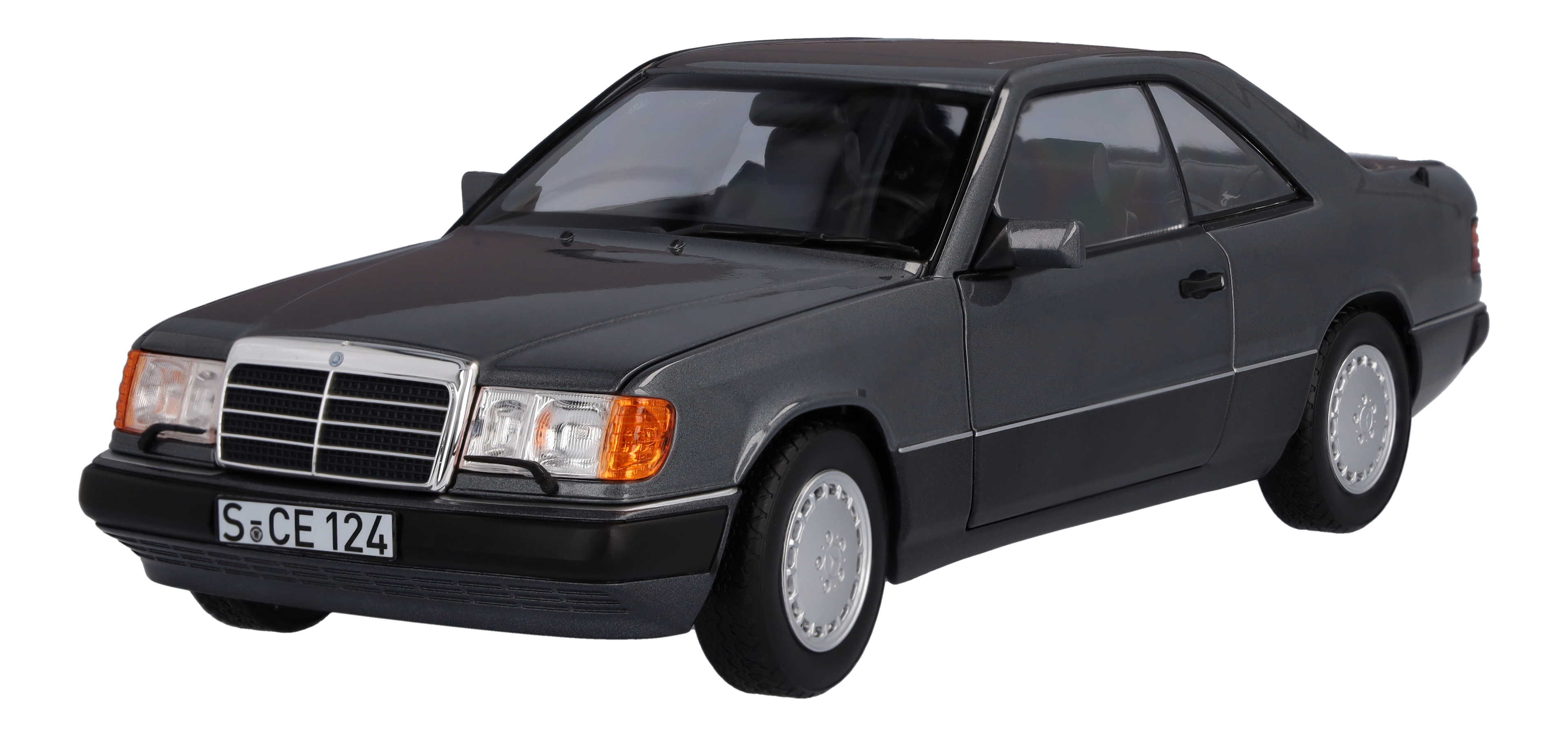 300 CE-24 Coupé C124 (1988-1992) - perlmuttgrau, Norev, 1:18