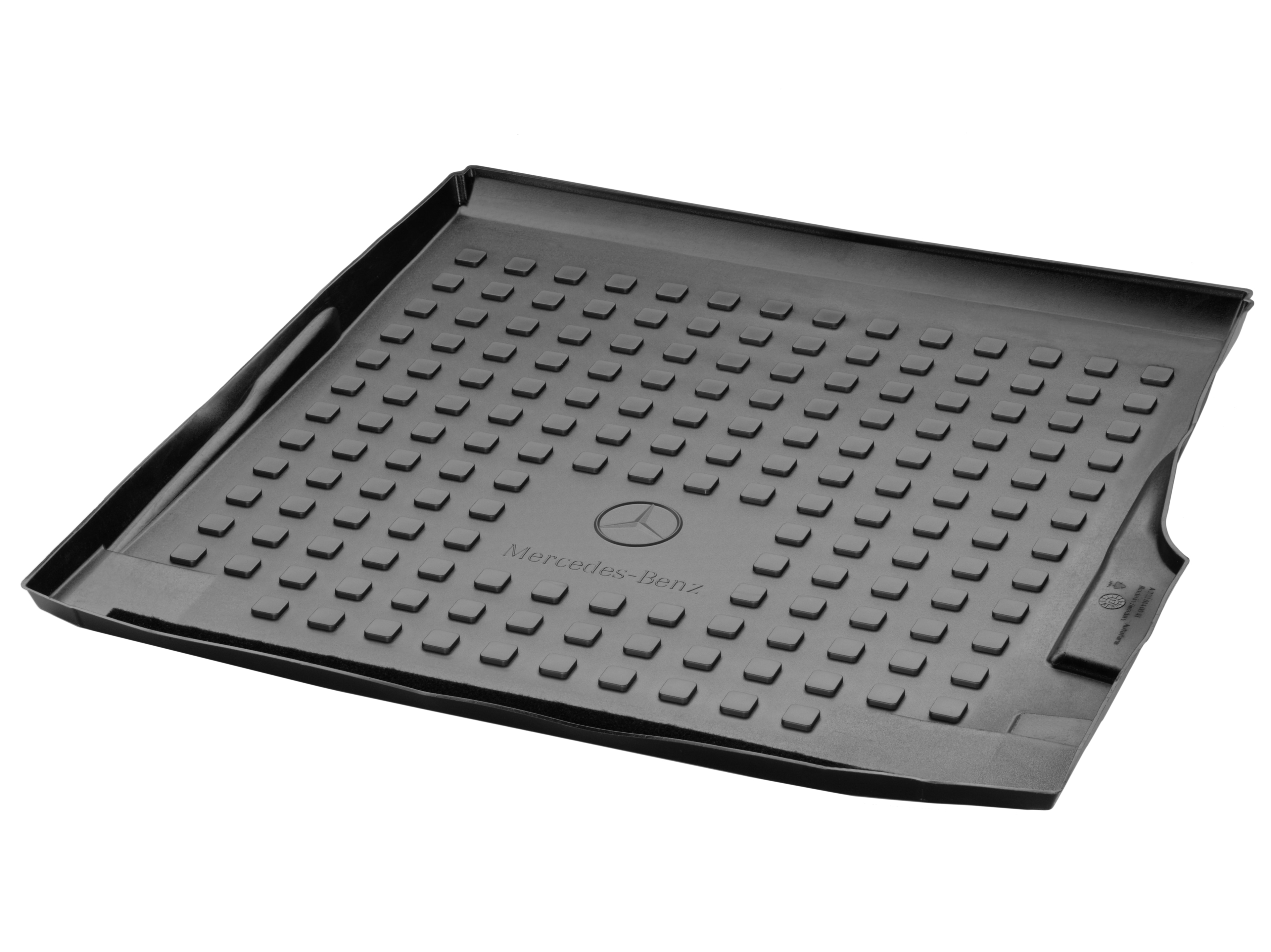 Wkładka do bagażnika, płaska - czerń, polipropylen