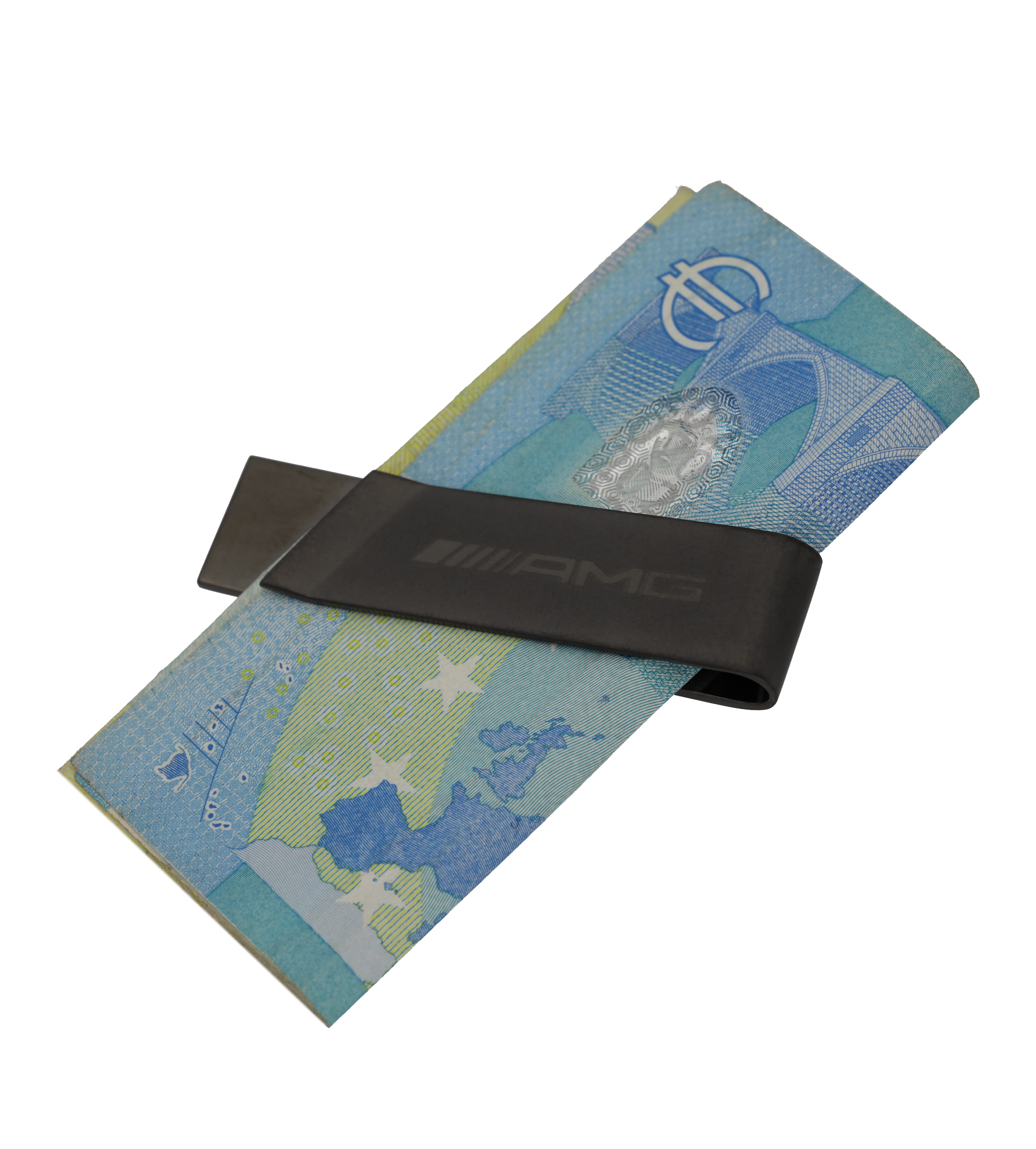 Klips na banknoty AMG - antracyt, stal nierdzewna
