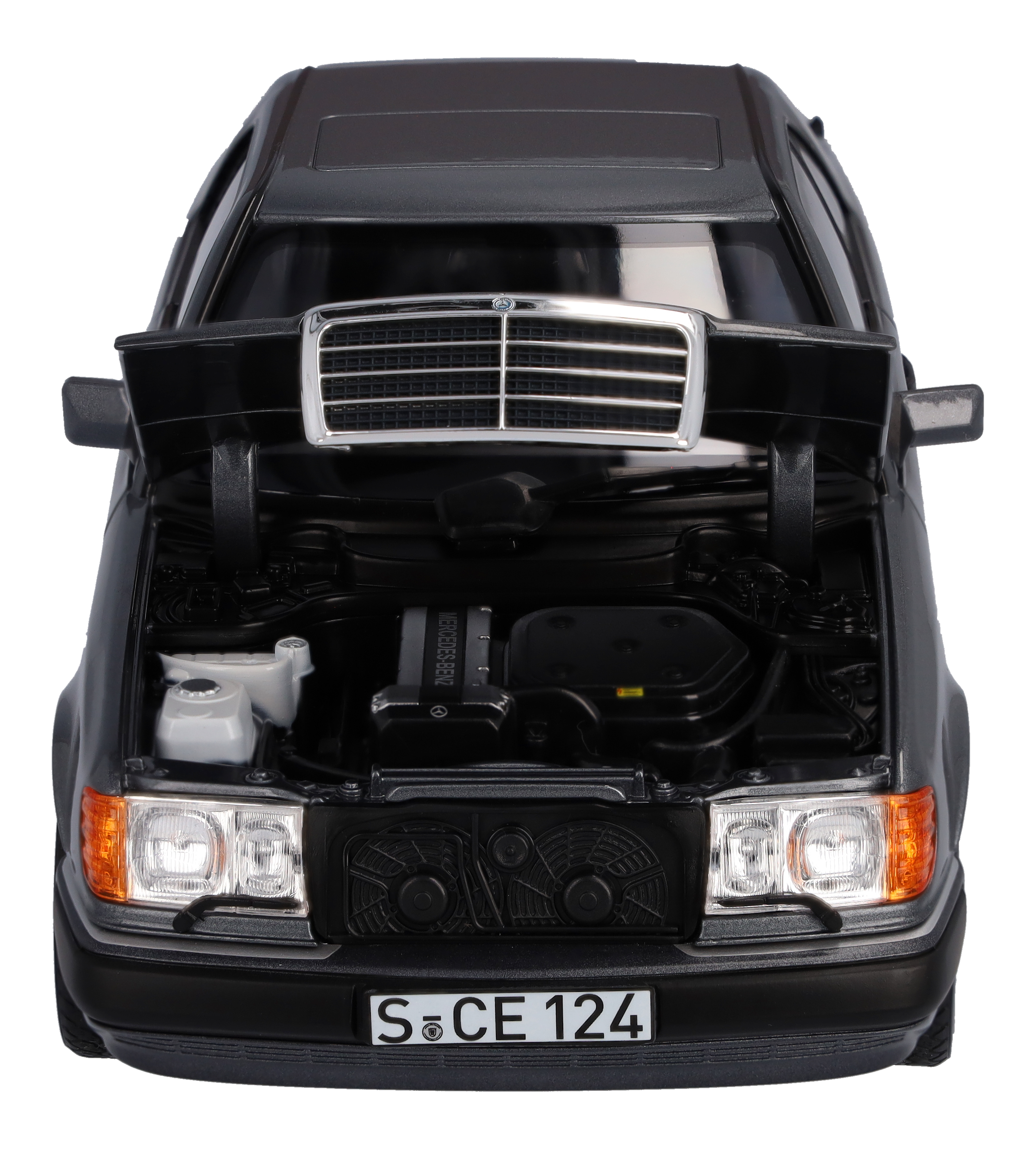 300 CE-24 Coupé C124 (1988-1992) - perlmuttgrau, Norev, 1:18