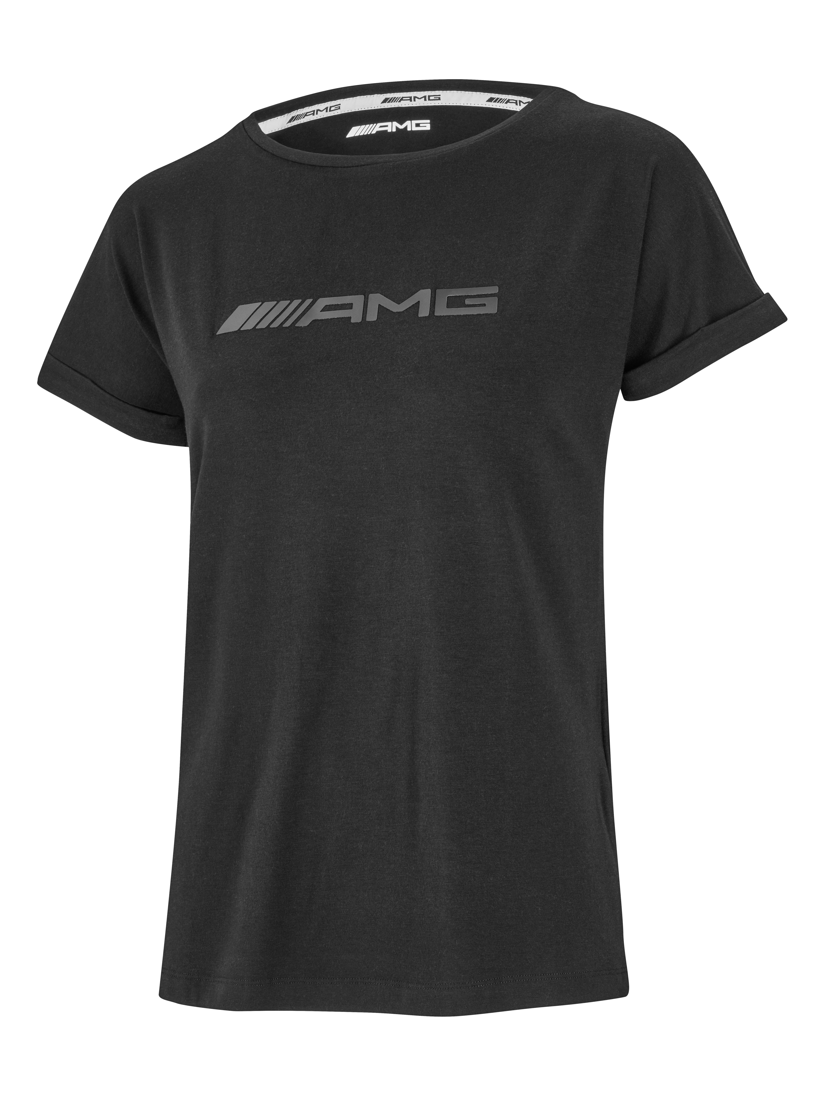 AMG T-Shirt Damen - schwarz, XS