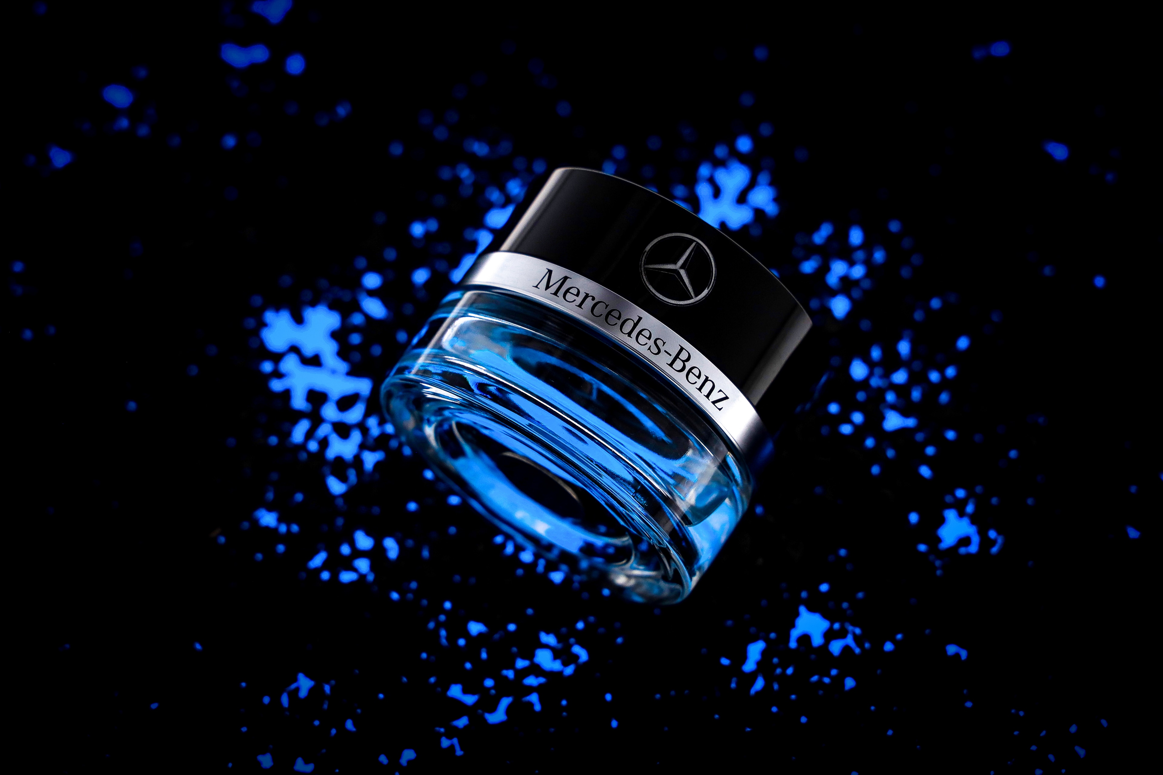 Flakon, DOWNTOWN MOOD - przezroczyste / czerń, szkło, 15 ml