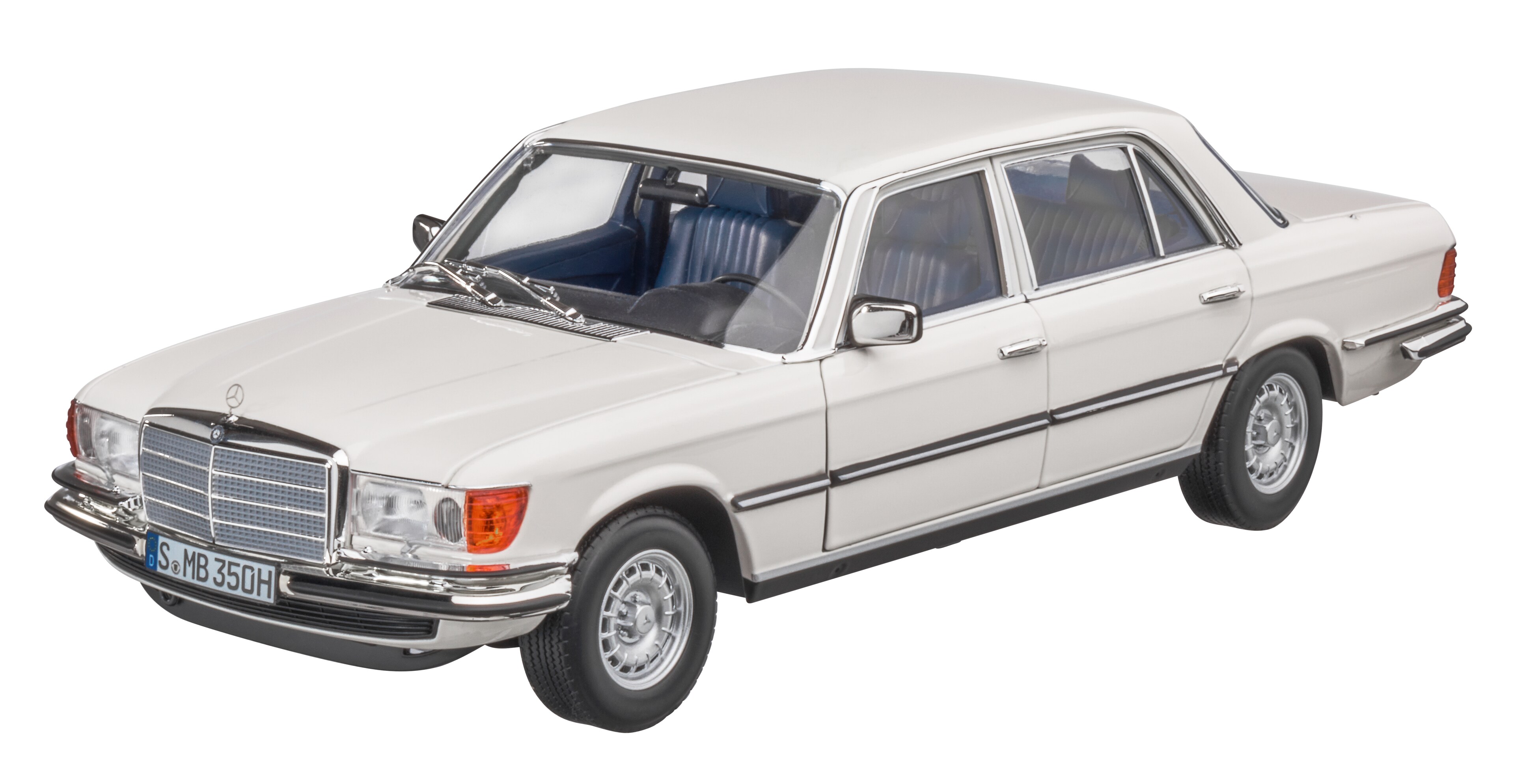450 SEL W 116 (1976-1980) - biały, Norev, 1:18