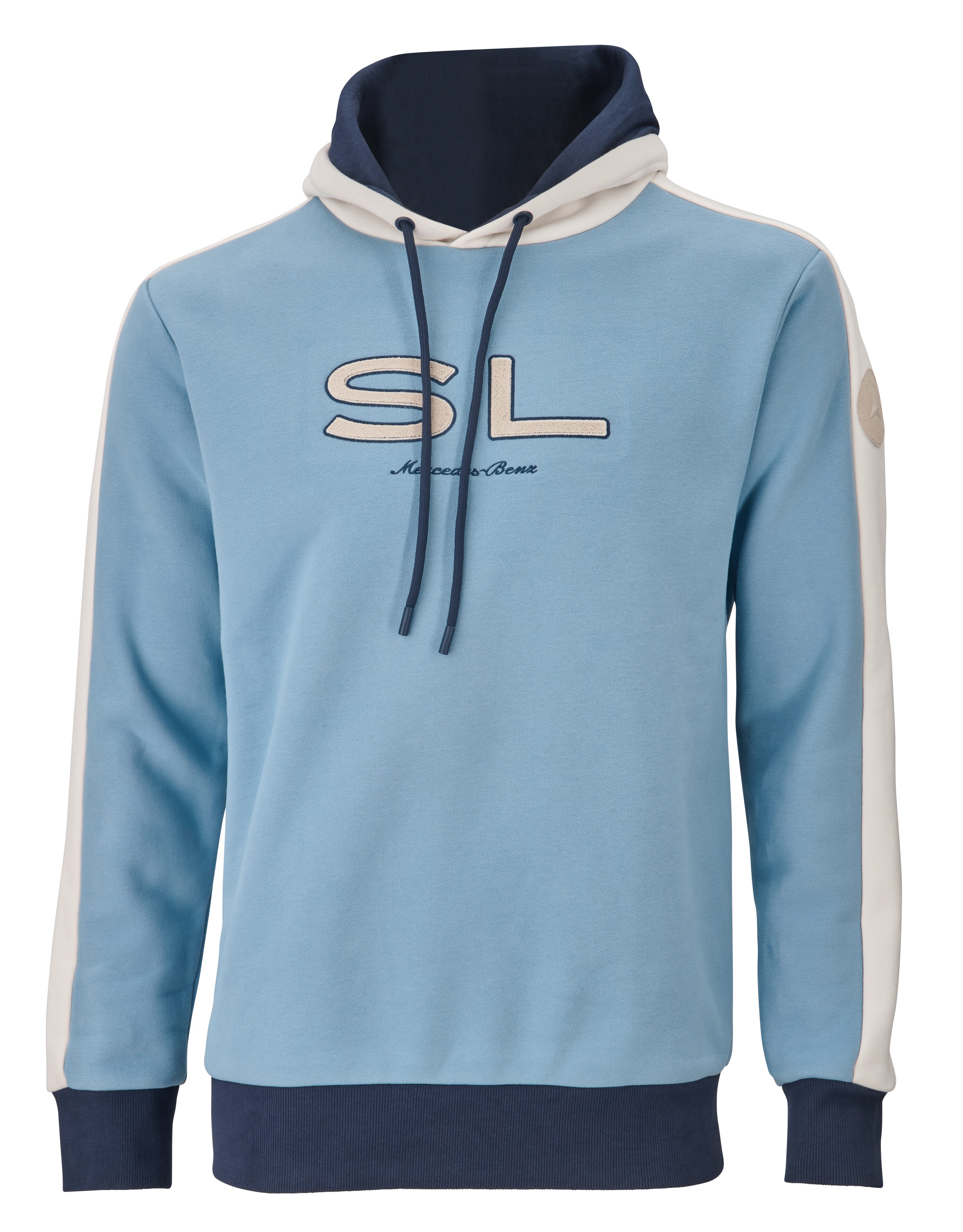 Sweathoody Unisex - niebieski vintage, XL