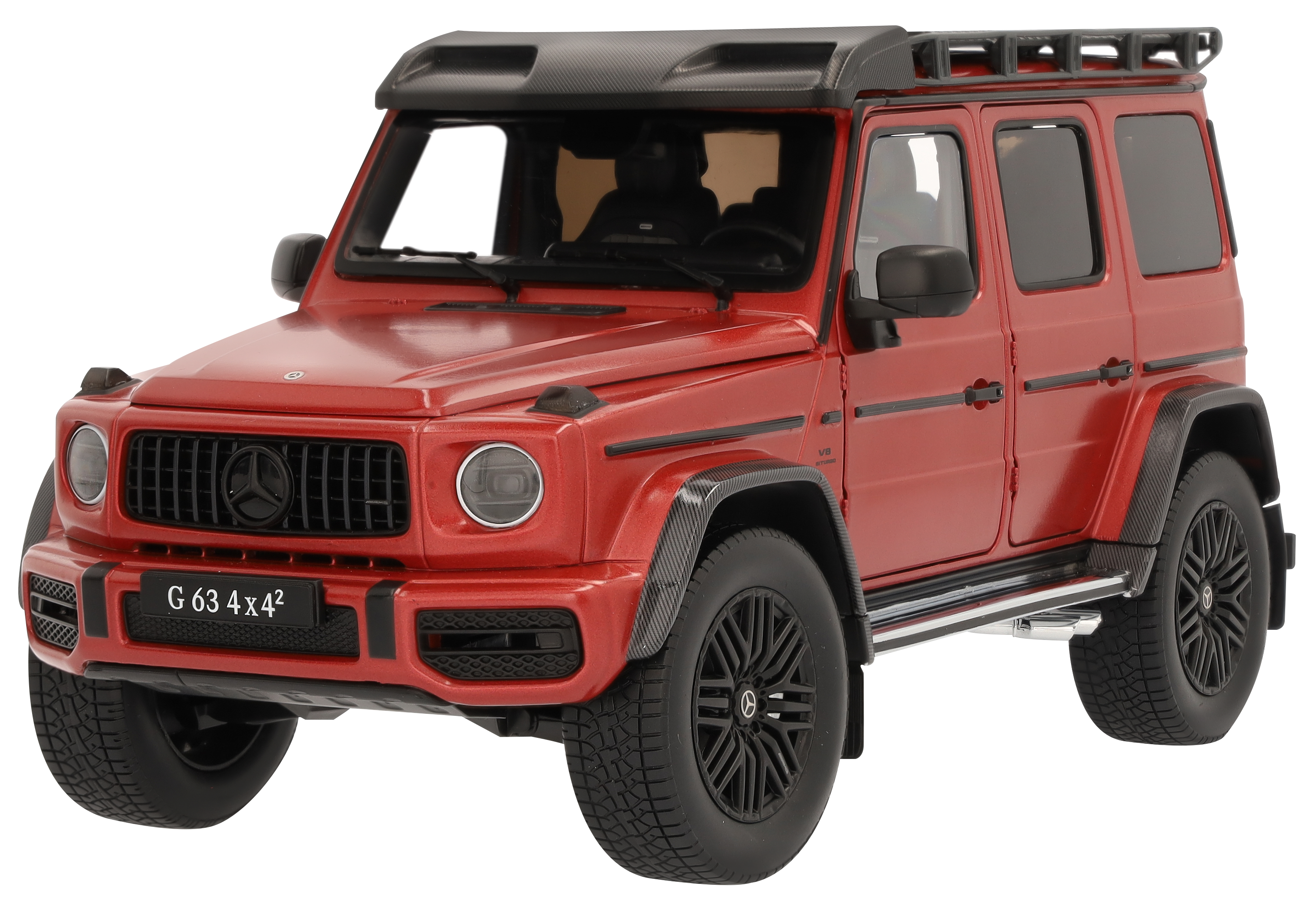 Mercedes-AMG G 63 4x4², W463 - G manufactory czerwień hiacyntu mango, iScale, 1:18